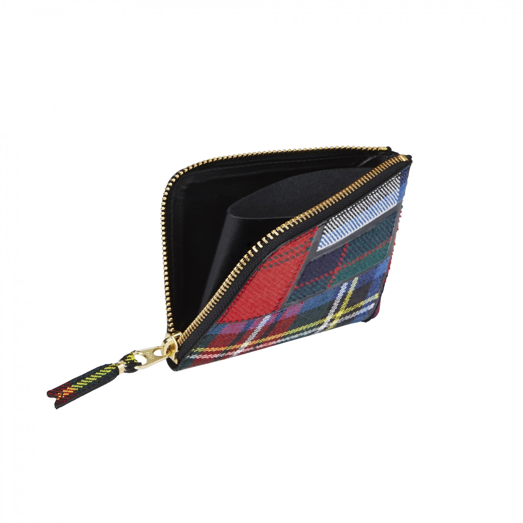 Tartan Patchwork Group Wallet Red 3100TPR - Image 2
