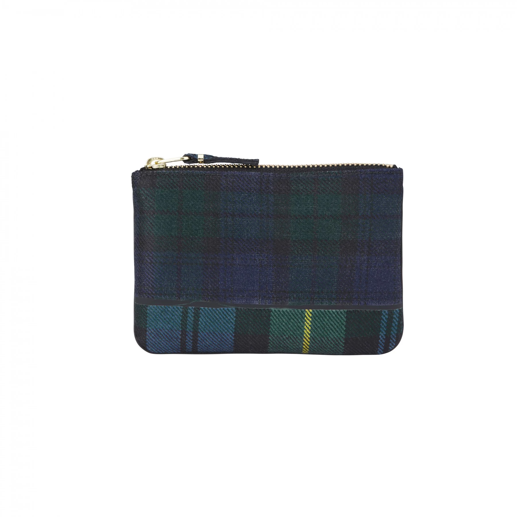 Tartan Patchwork Group Wallet Green 8100TPATCHG