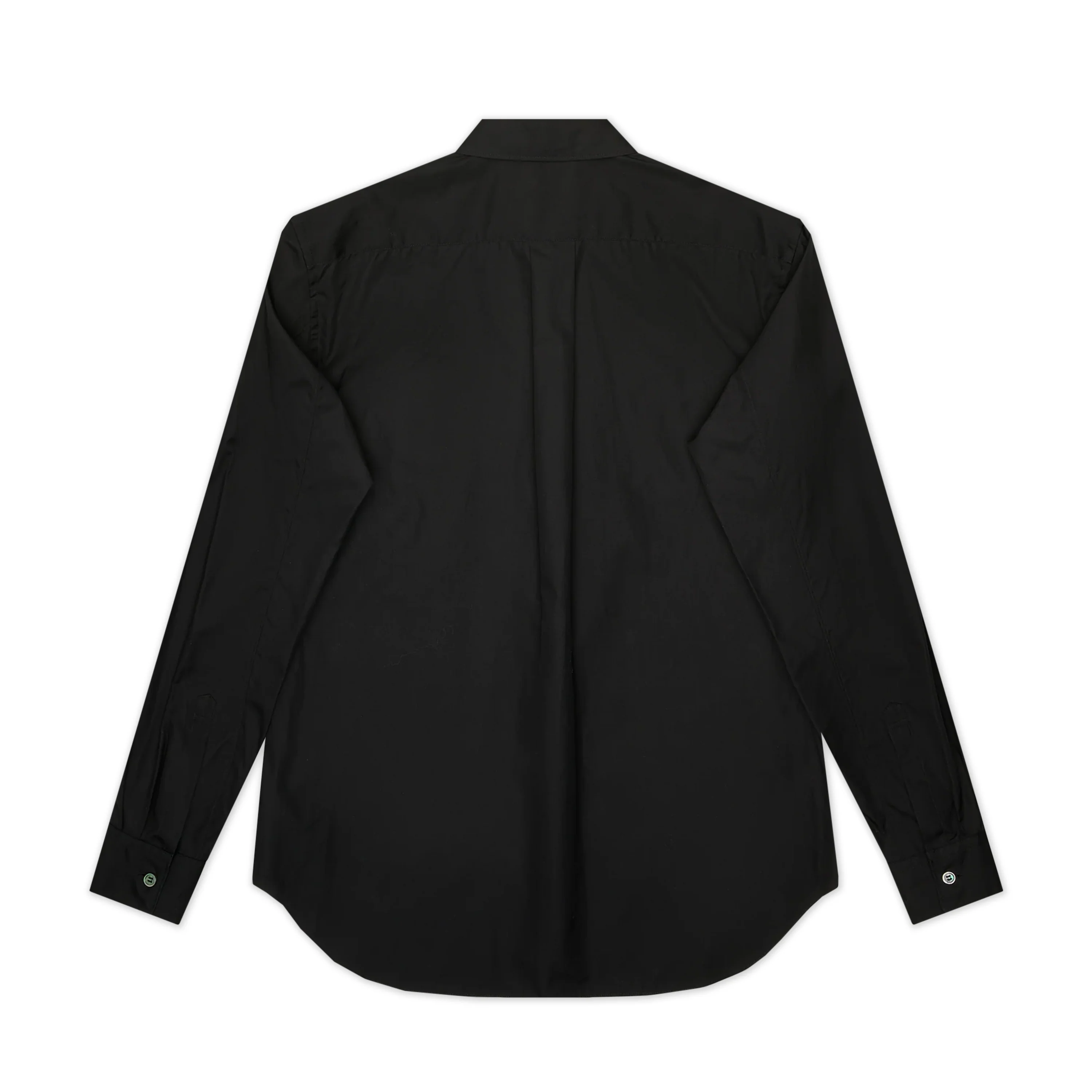 Black Cotton Stud Shirt - Image 2