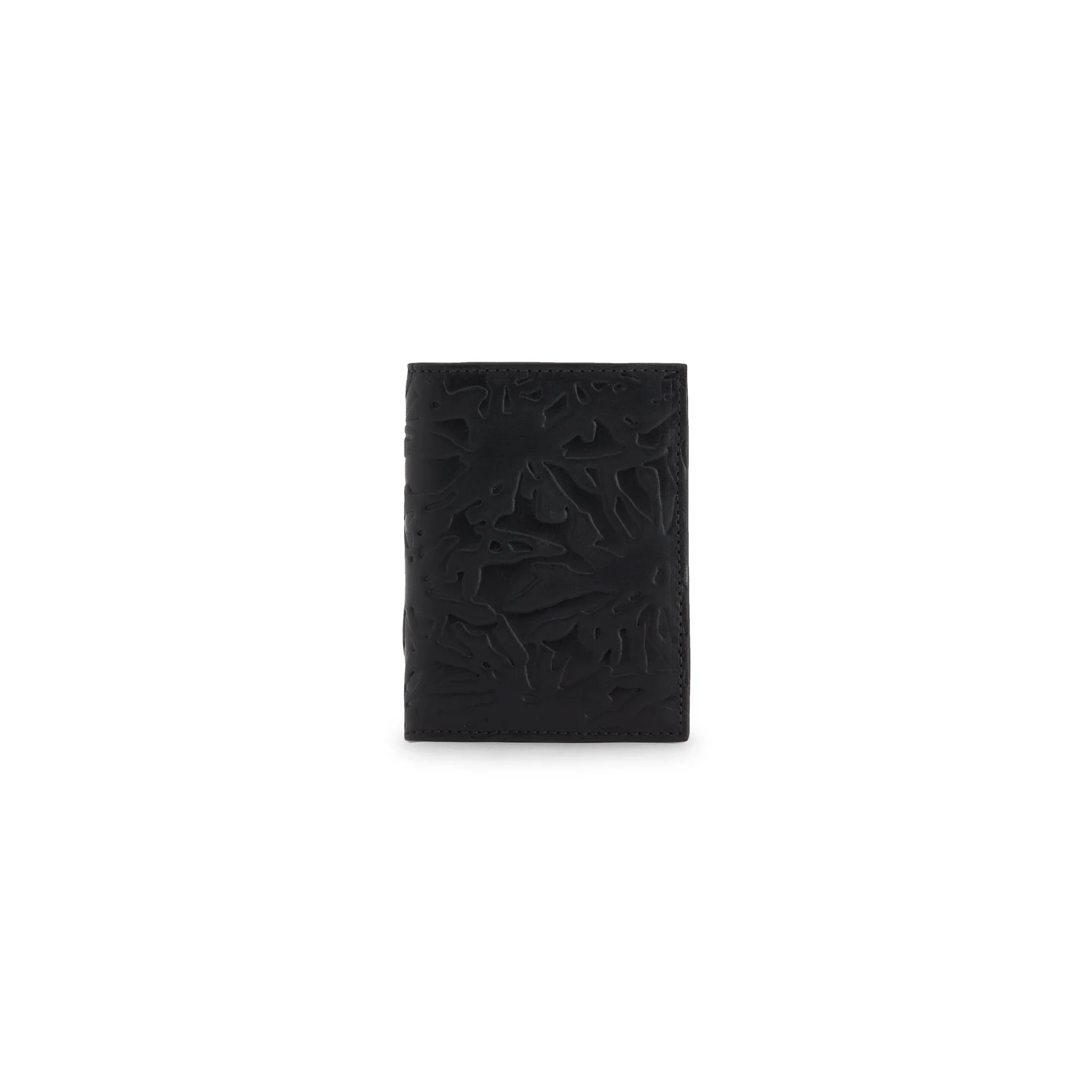 Black Embossed Forest Group Wallet (0641EFB)