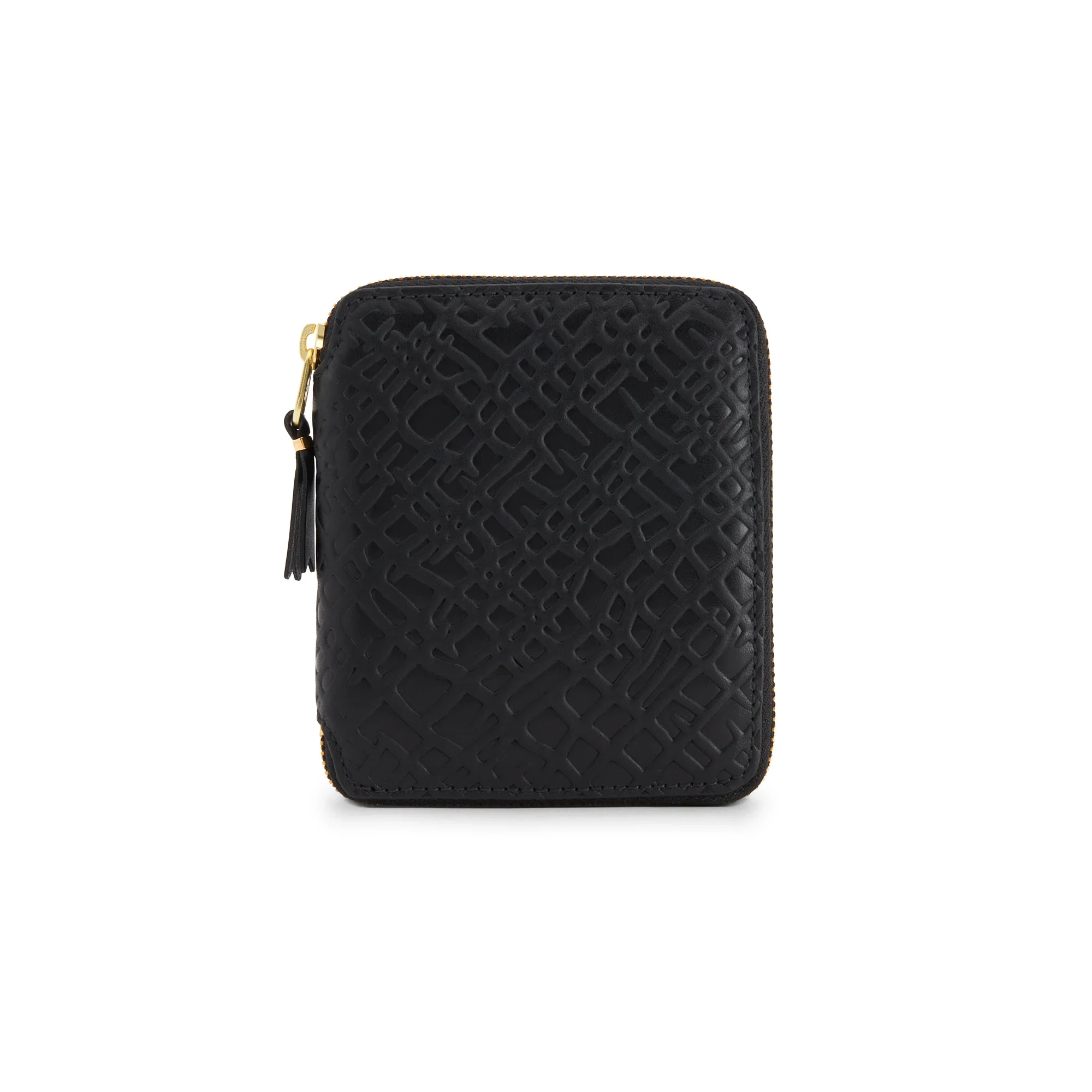 Black Embossed Roots Group Wallet (2100ERB)