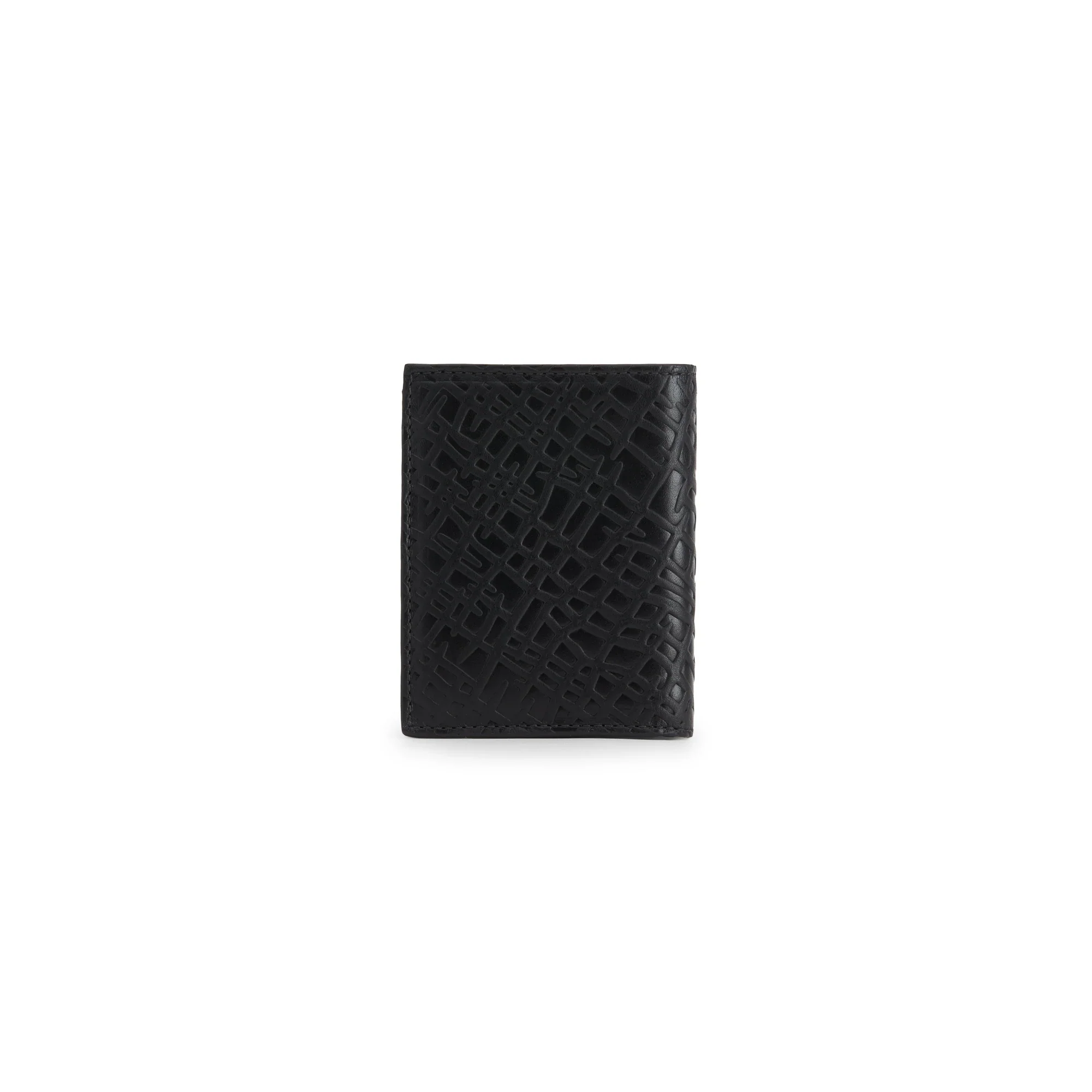 Black Embossed Roots Group Wallet (0641ERB) - Image 2