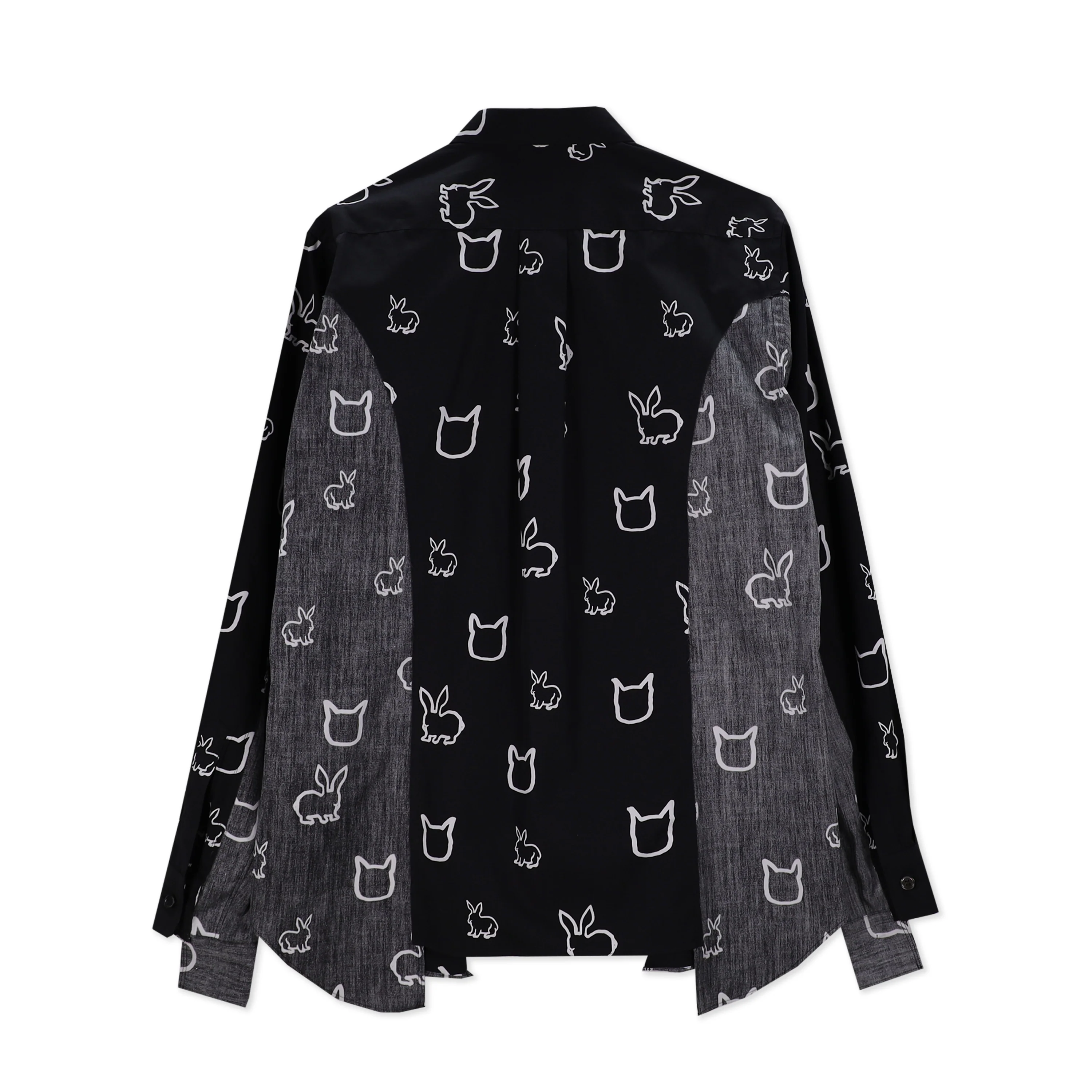 BLACK Filip Pagowski Reverse Print Shirt - Image 2
