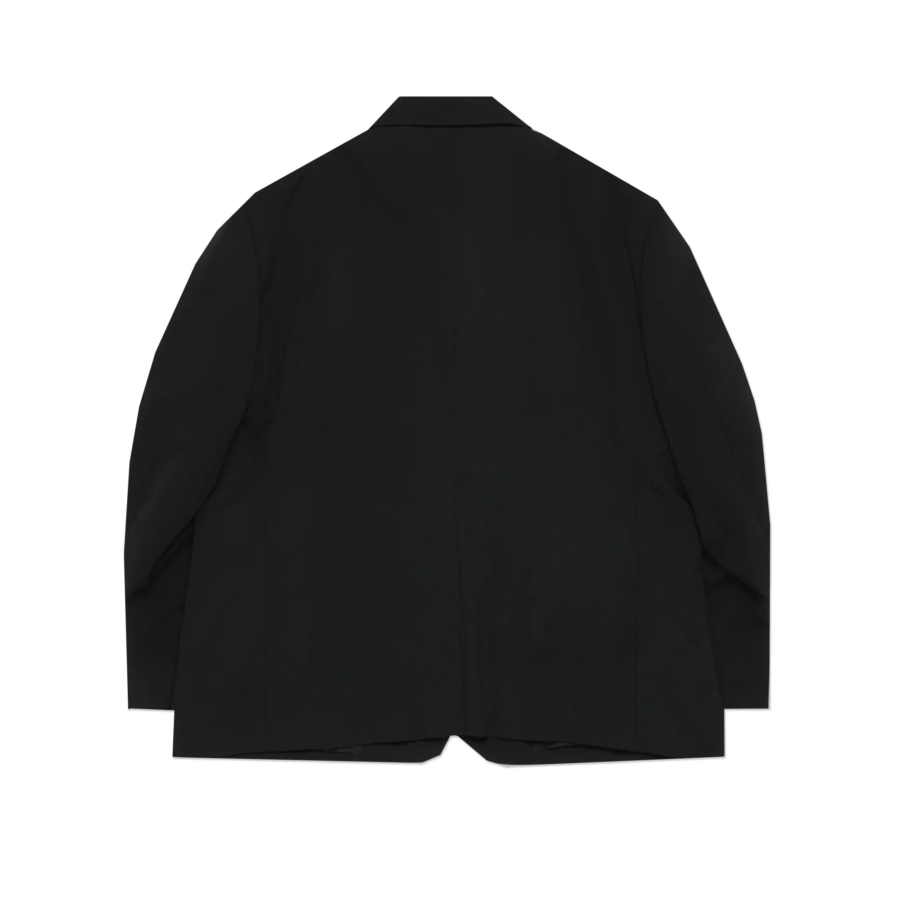 Black Oversized Wool Jacket - Image 2