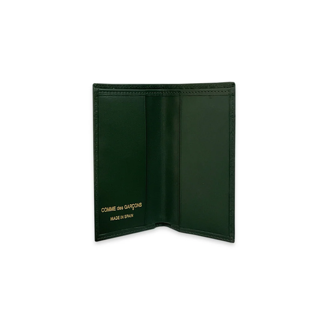 Bottle Green Embossed Group Wallet (SA640EA) - Image 2