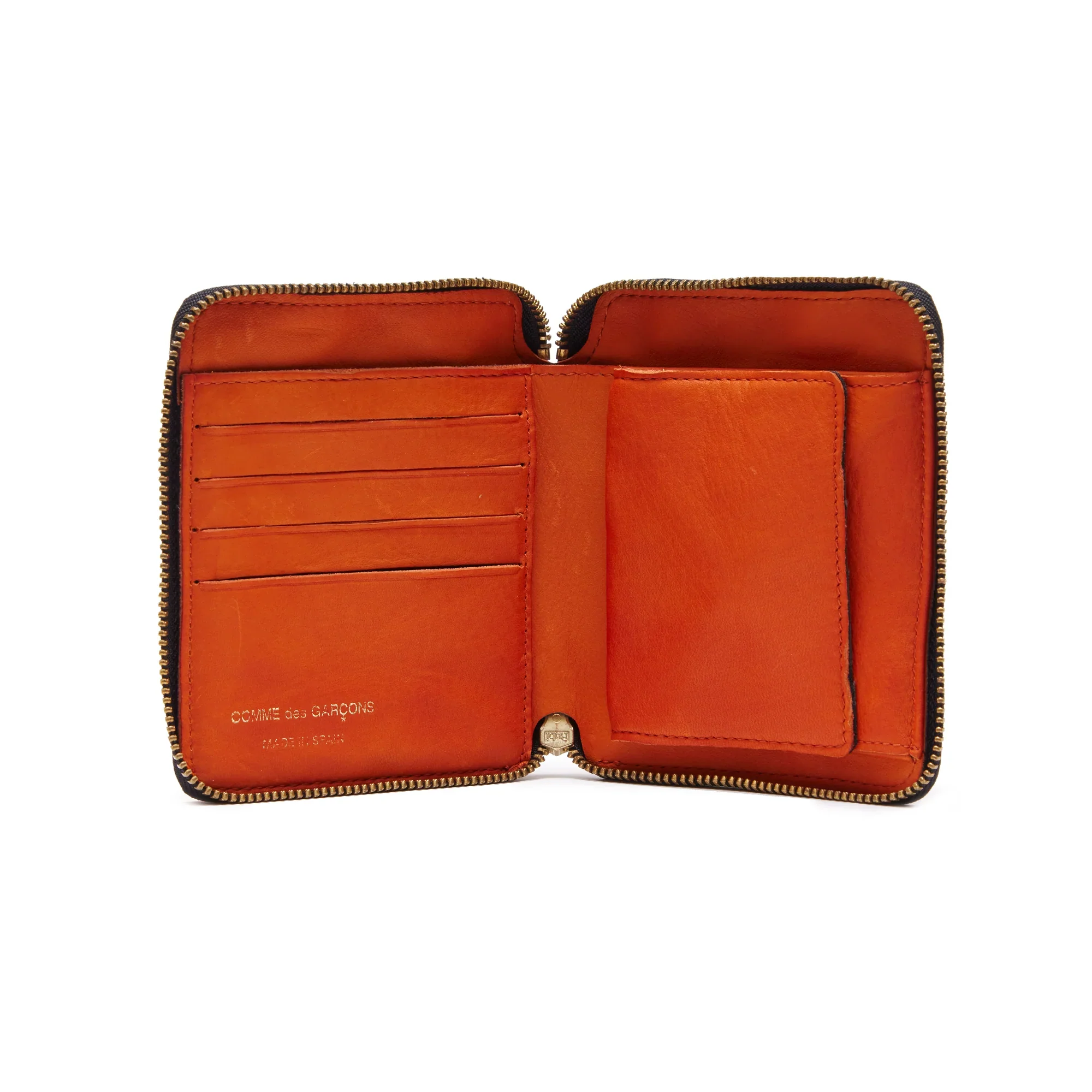 Burnt Orange Washed Wallet 2100WWO - Image 3