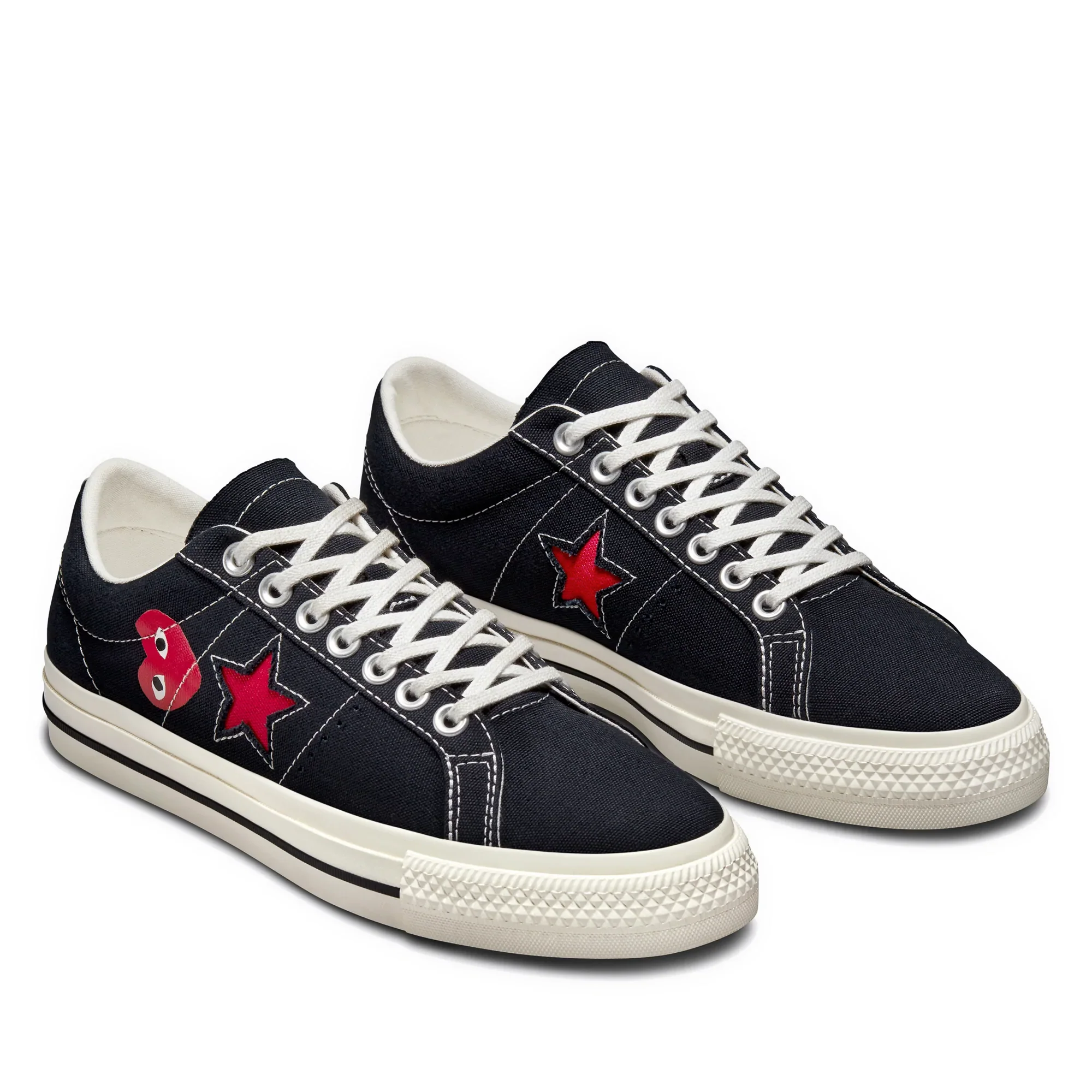 Converse One Star Low Top (Black) - Image 3