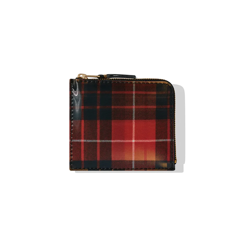 Lenticular Tartan Group Wallet Red/Yellow 3100LTRY