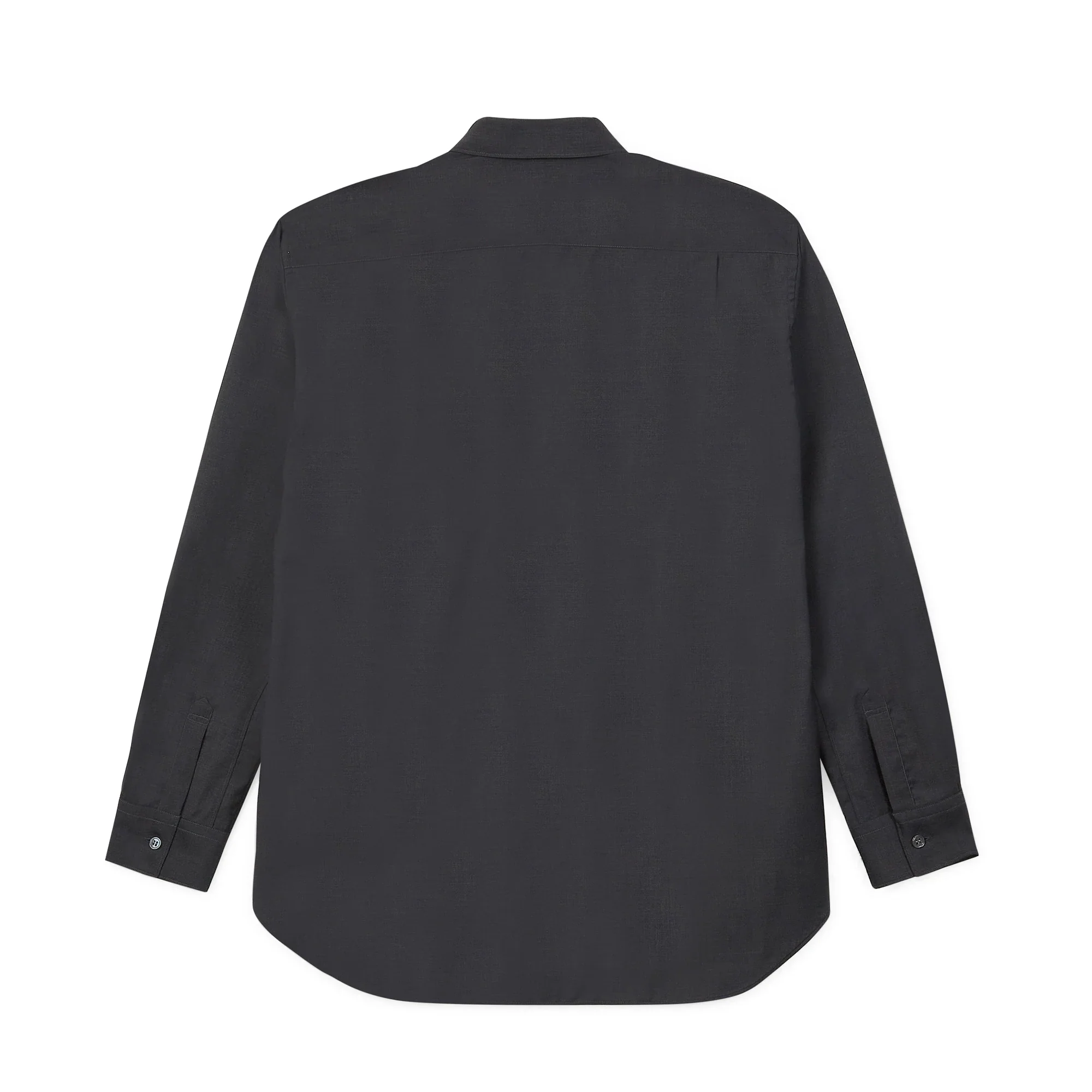SHIRT FOREVER Fine Wool Suit Shirt Medium Grey - Image 2