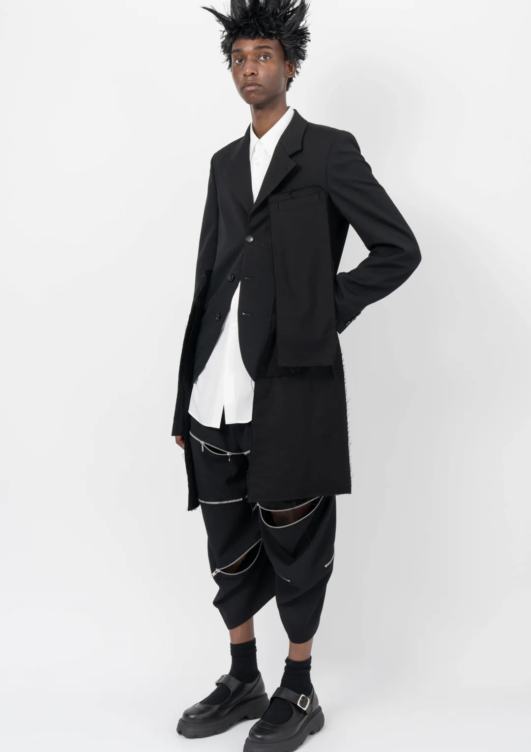 Cotton Broad Classic Shirt White - Image 3