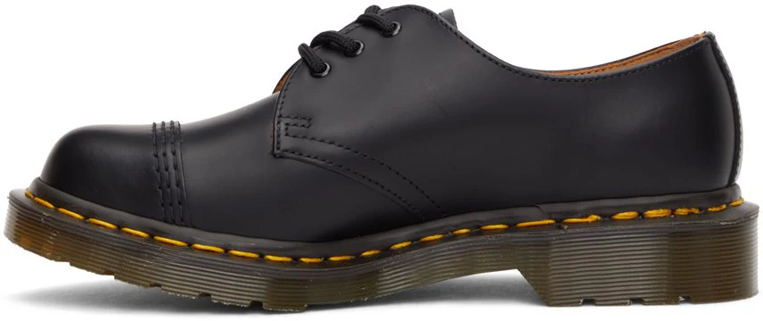 Dr Martens Top Stitched Cap Shoe - Image 3