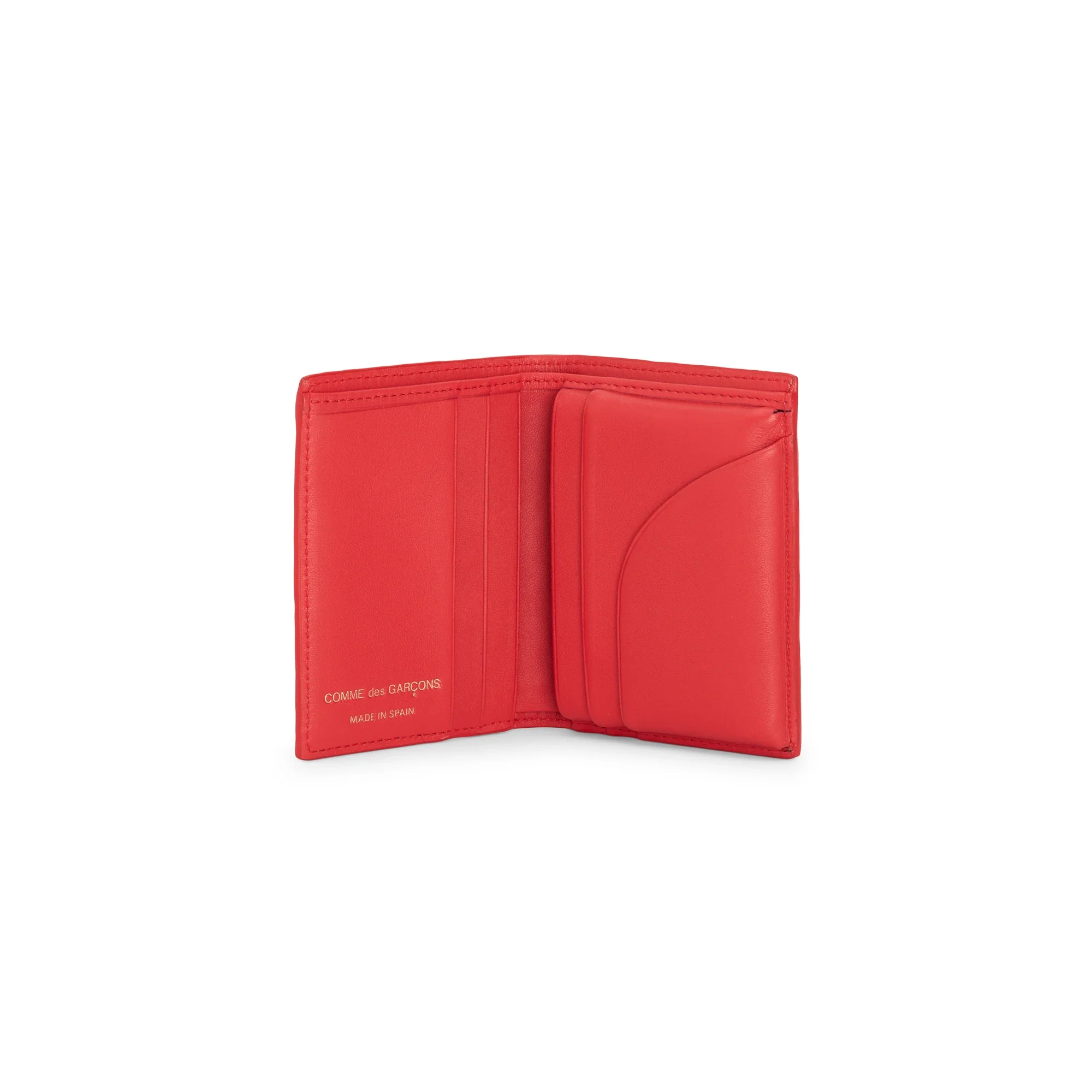 Red Embossed Roots Group Wallet 0641ERR - Image 3