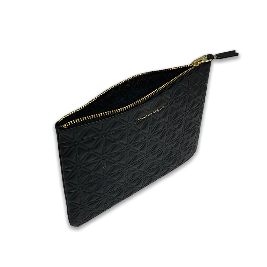Embossed Group Wallet Black 510EA - Image 2