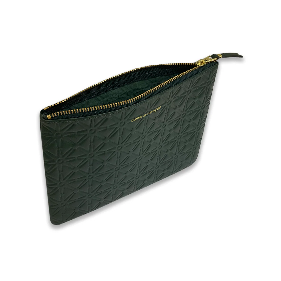 Embossed Group Wallet Bottle Green 510EA - Image 2