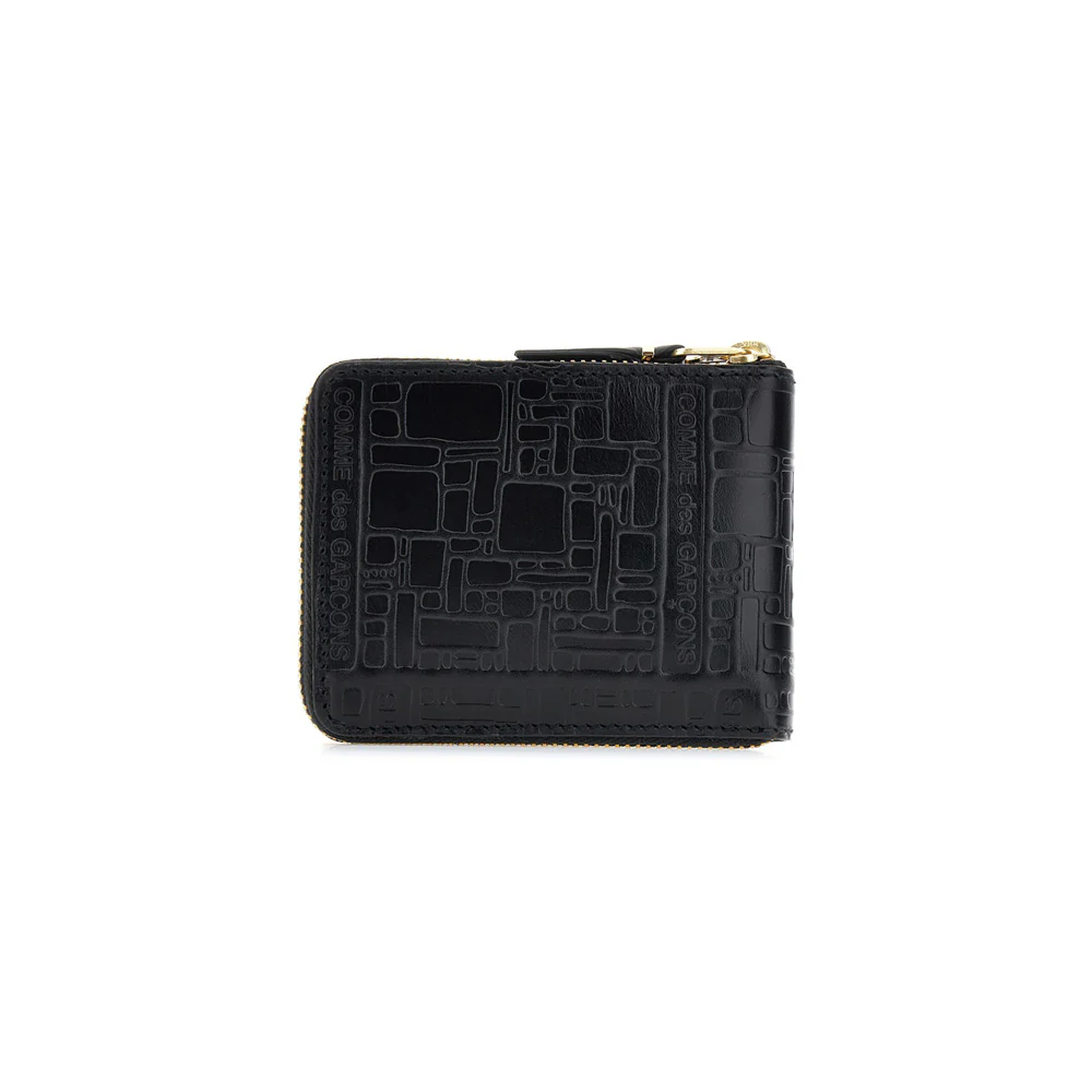 Embossed Logotype Wallet Black 7100EL - Image 2