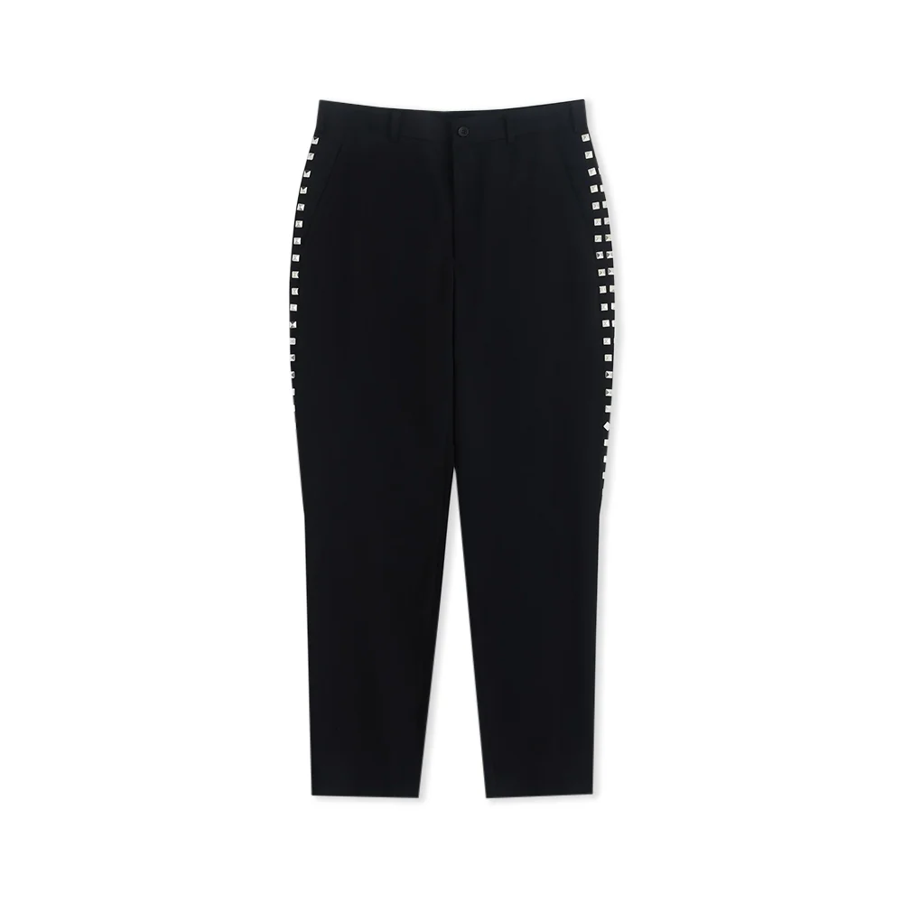 Studded Side Gabardine Pant