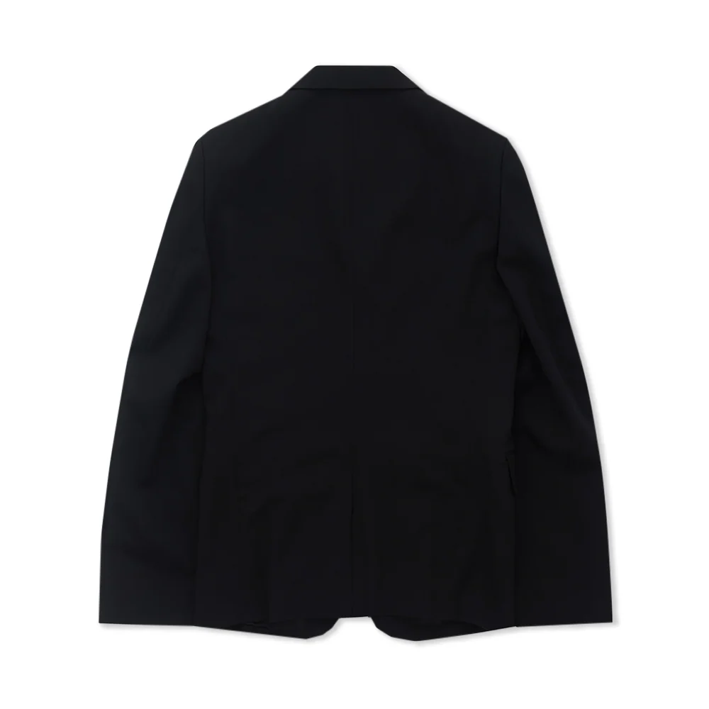 Wool Gabardine Stud Jacket - Image 2