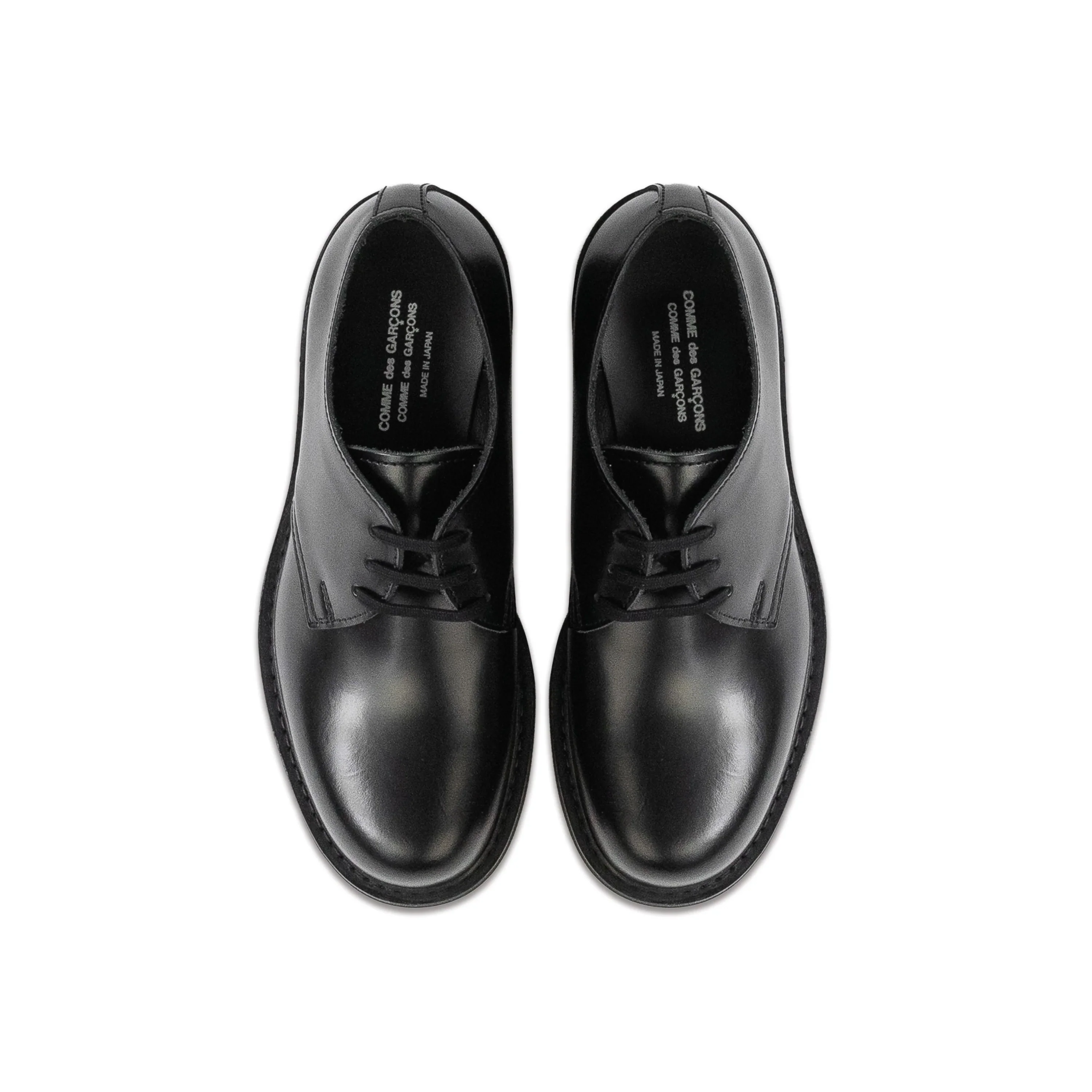 Black Goodyear Leather Lace-Up Shoes - Image 4