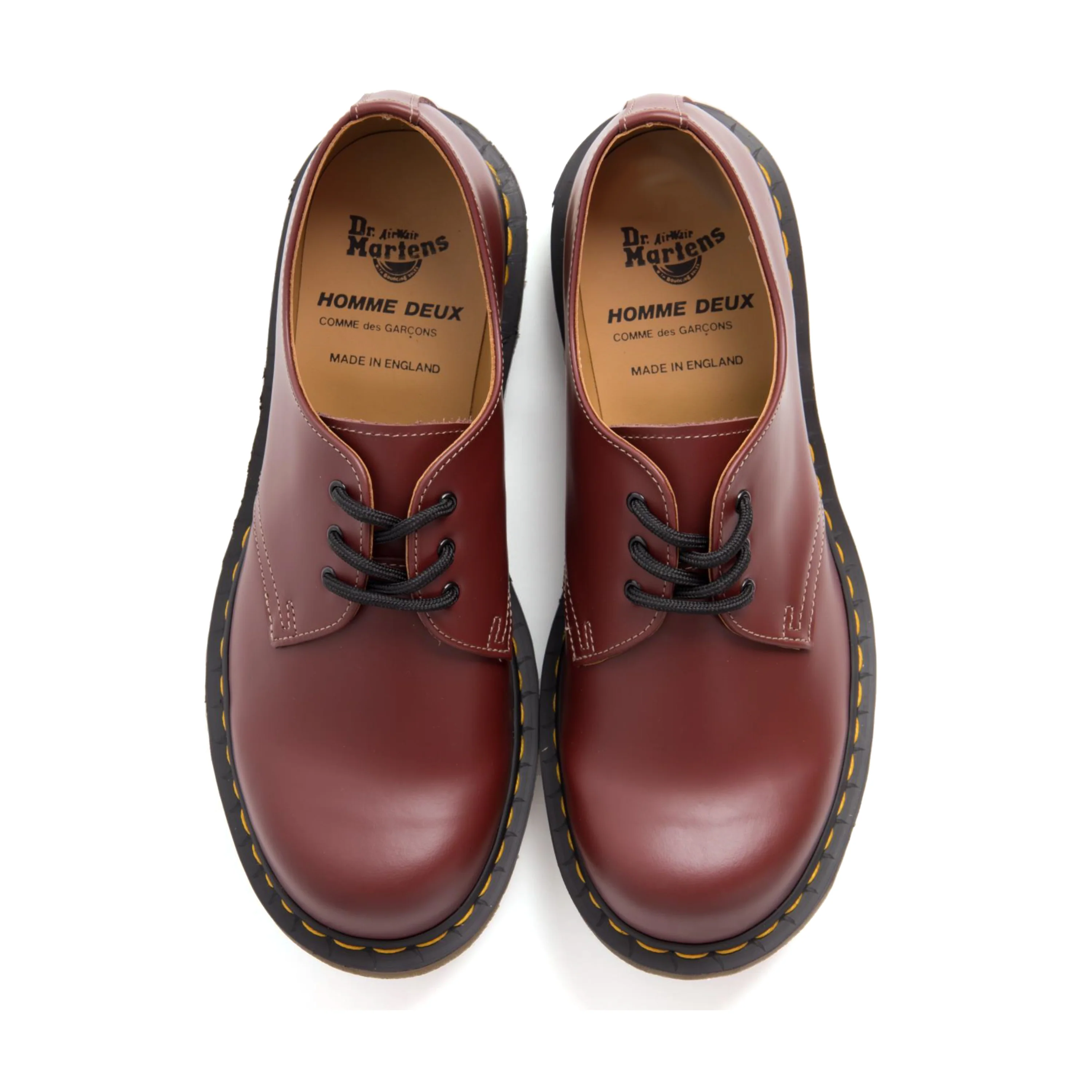 Dr Martens Leather Cherry Lace Up - Image 3