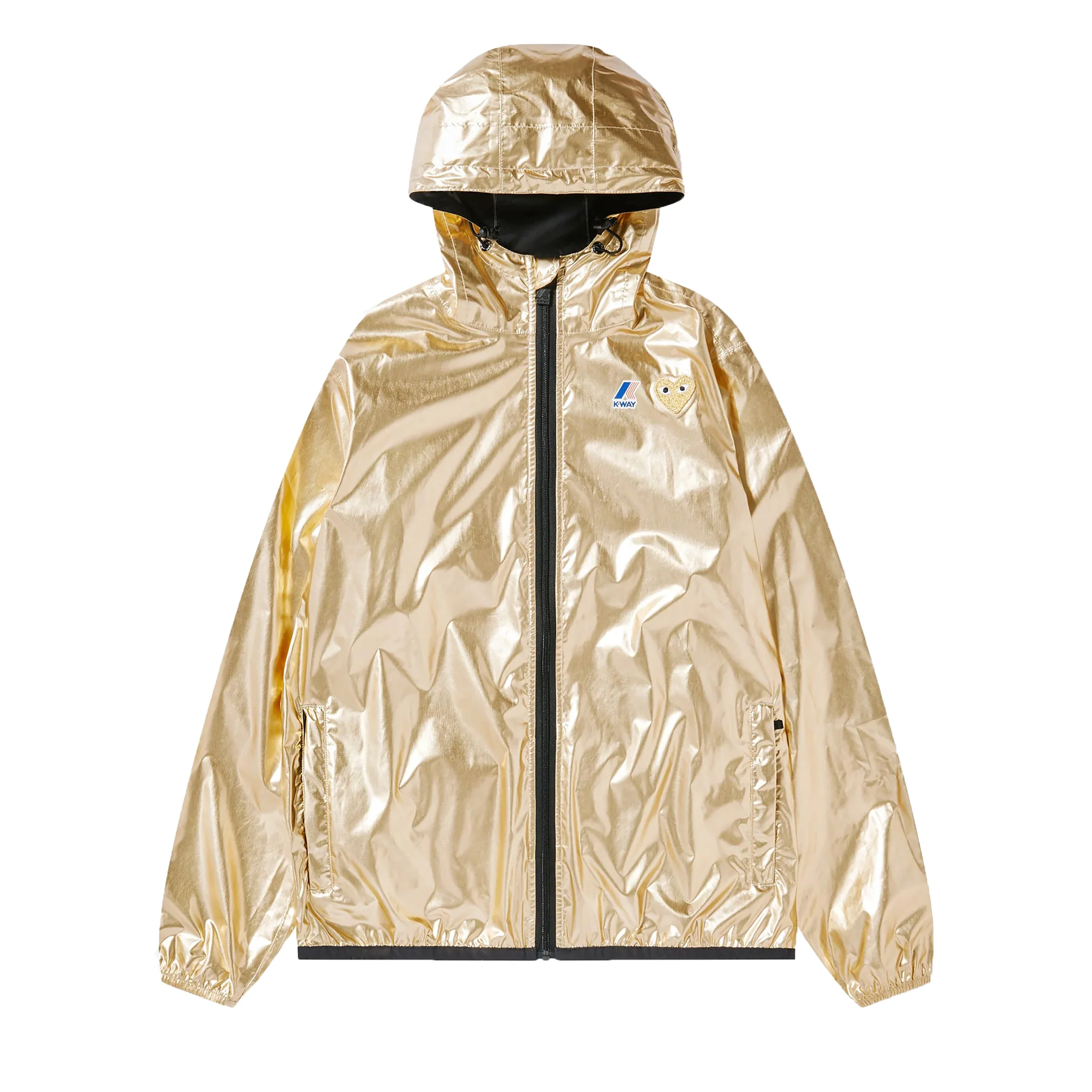 K-WAY*PLAY Full Zip Jacket Gold