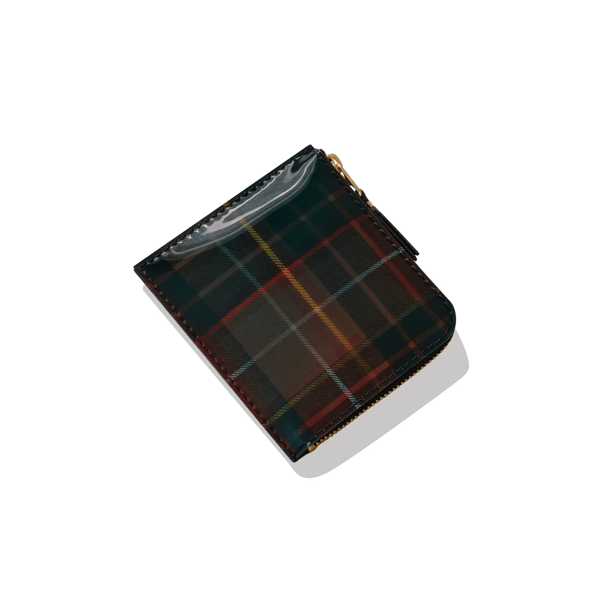 Lenticular Tartan Group Wallet Red/Green 3100LTRG - Image 3