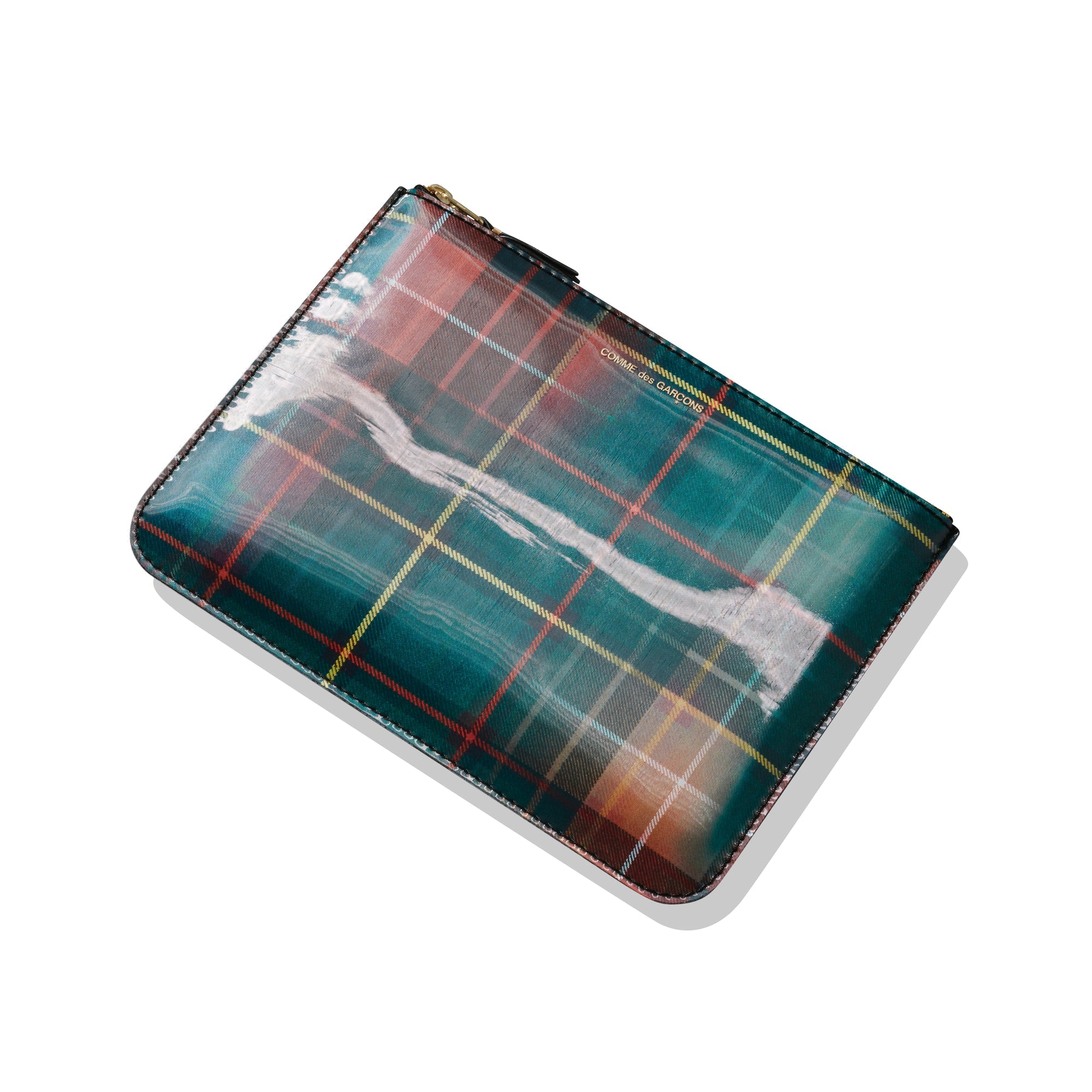 Lenticular Tartan Group Wallet Red/Green 5100LTRG - Image 3