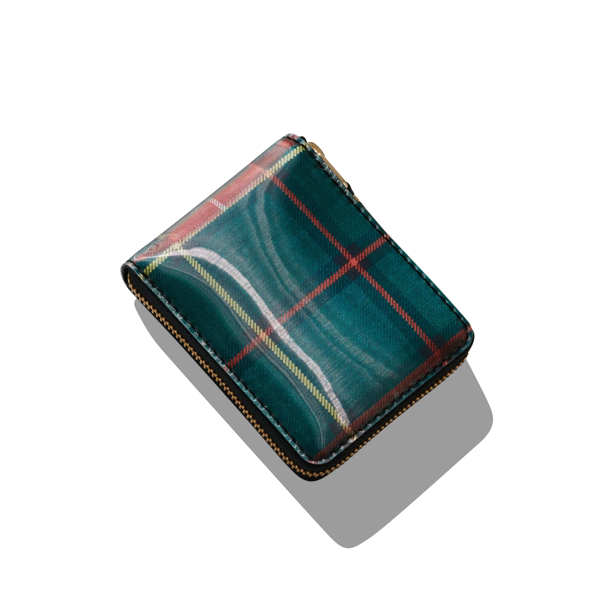 Lenticular Tartan Group Wallet Red/Green 7100LTRG - Image 3
