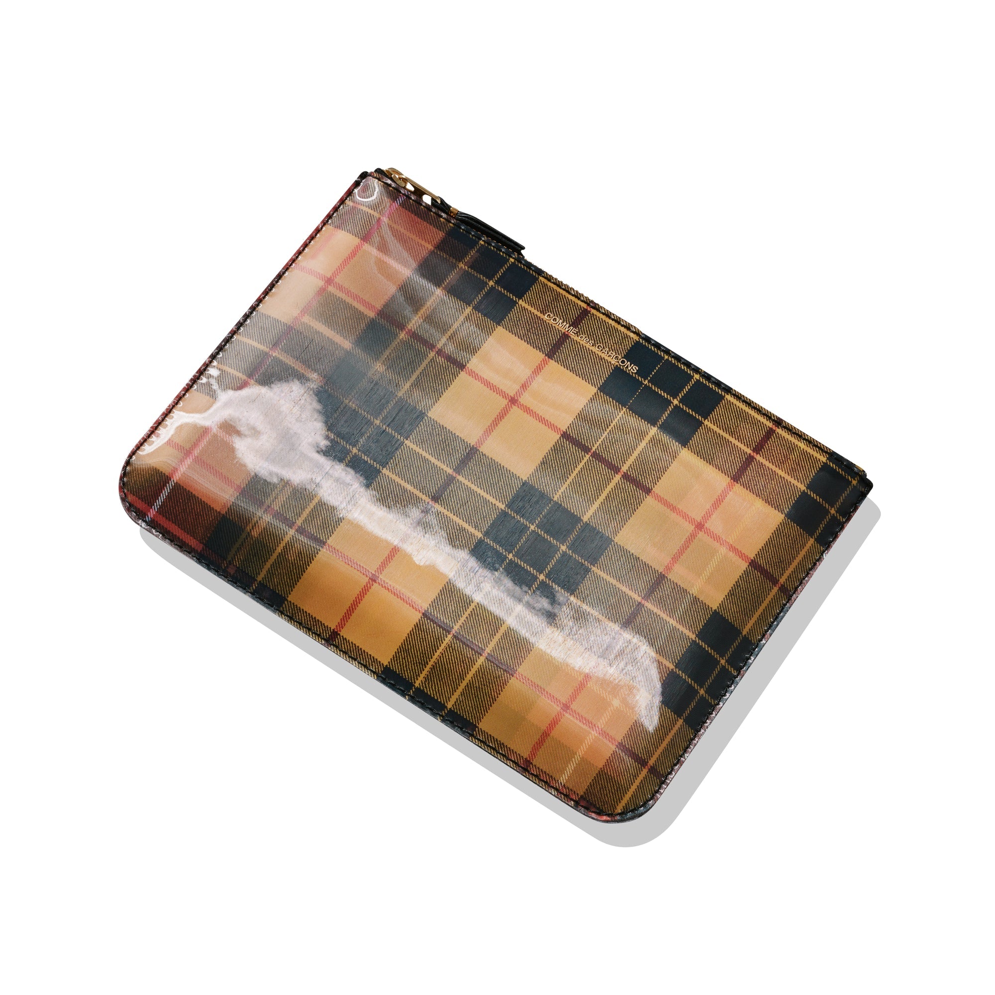 Lenticular Tartan Group Wallet Red/Yellow 5100LTRY - Image 3
