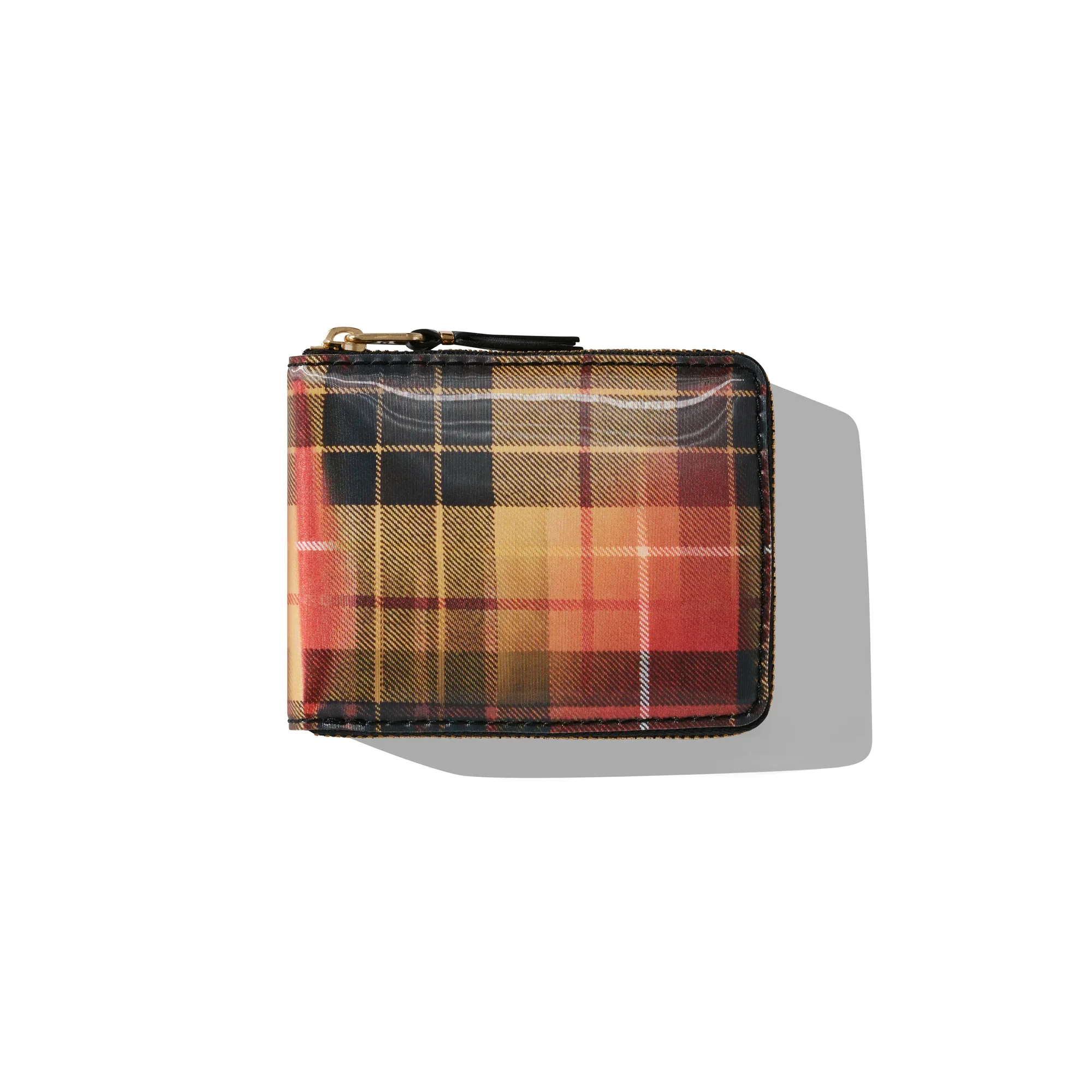 Lenticular Tartan Group Wallet Red/Yellow 7100LTRY