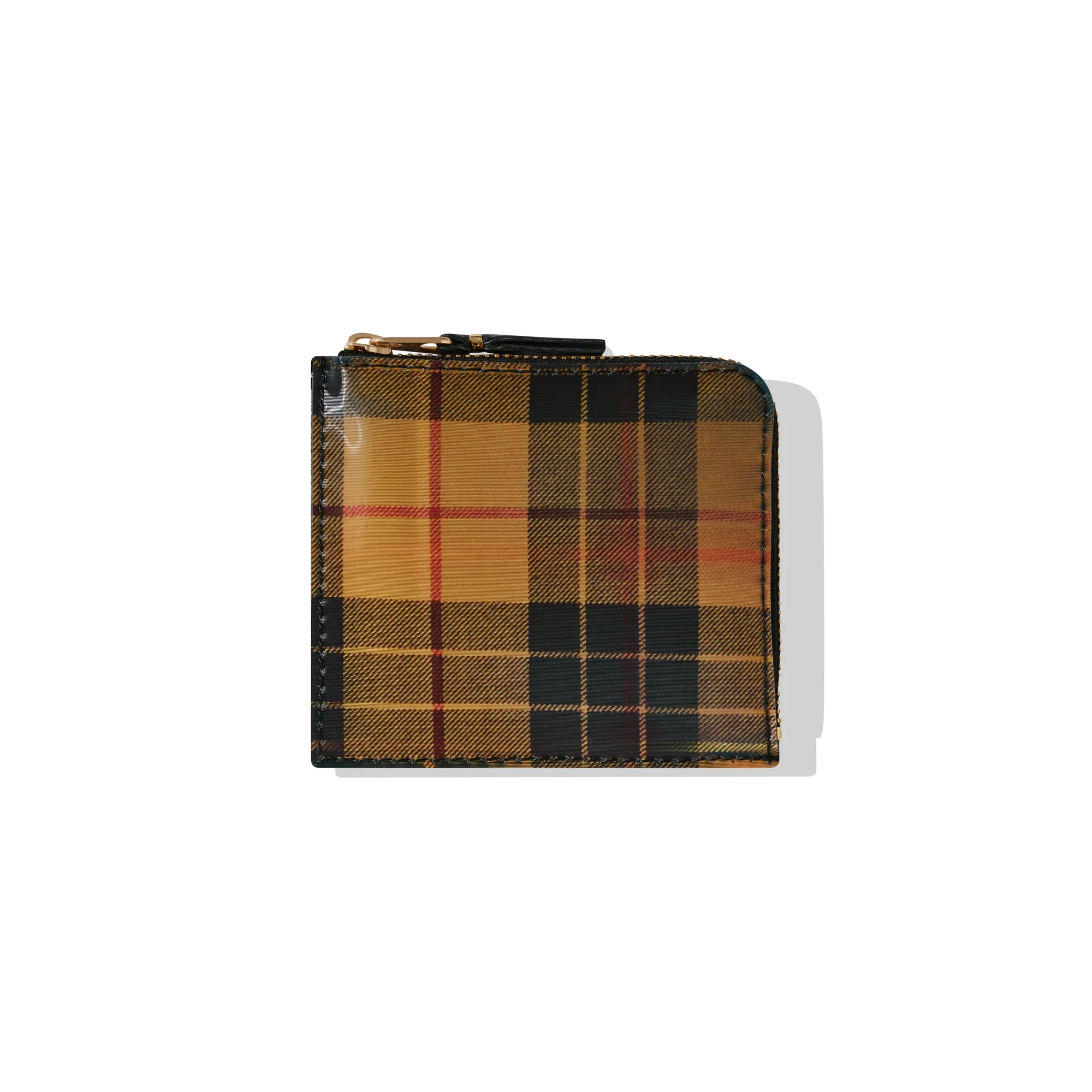 Lenticular Tartan Group Wallet Yellow/Green 3100LTYG