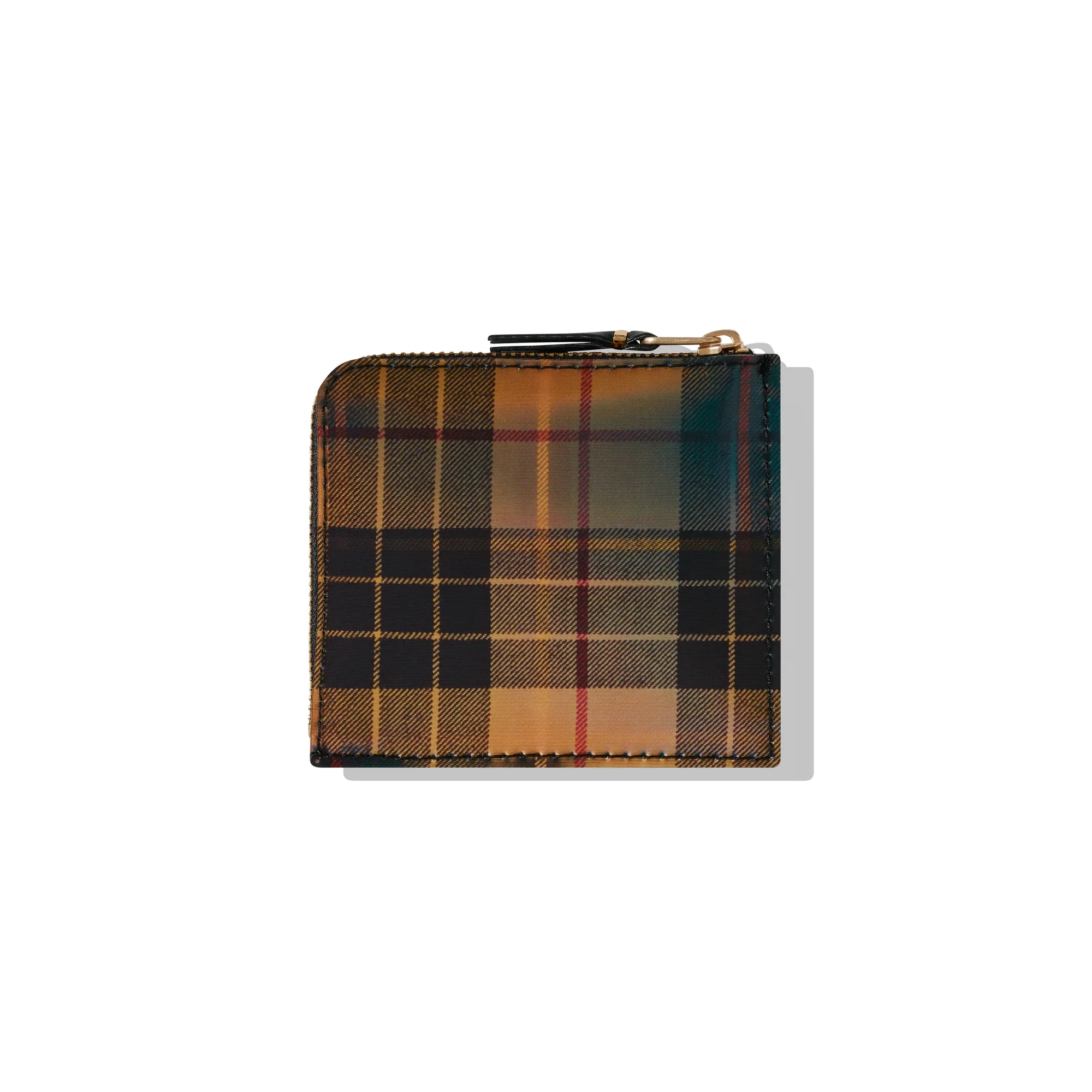 Lenticular Tartan Group Wallet Yellow/Green 3100LTYG - Image 2