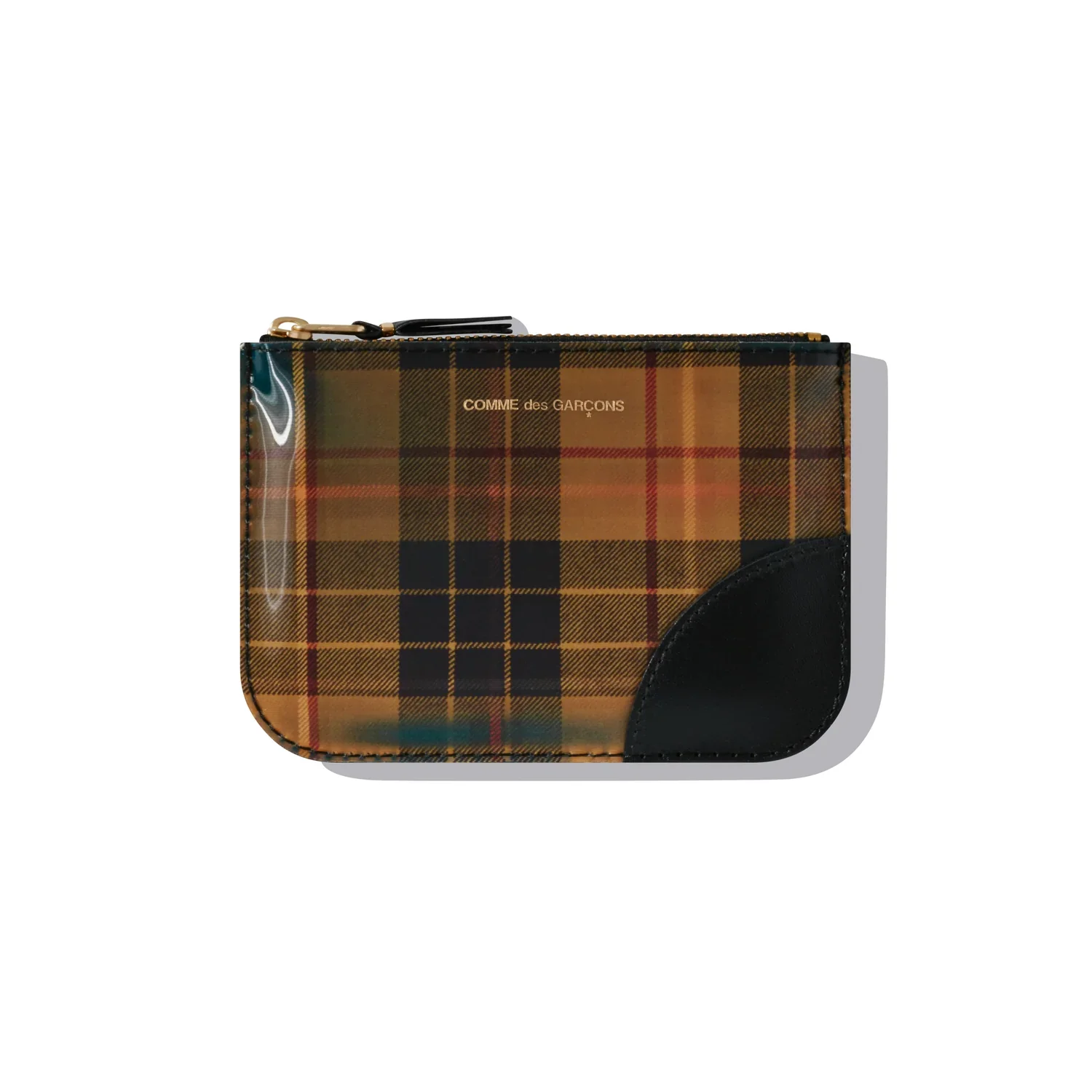 Lenticular Tartan Group Wallet Yellow/Green 8100LTYG