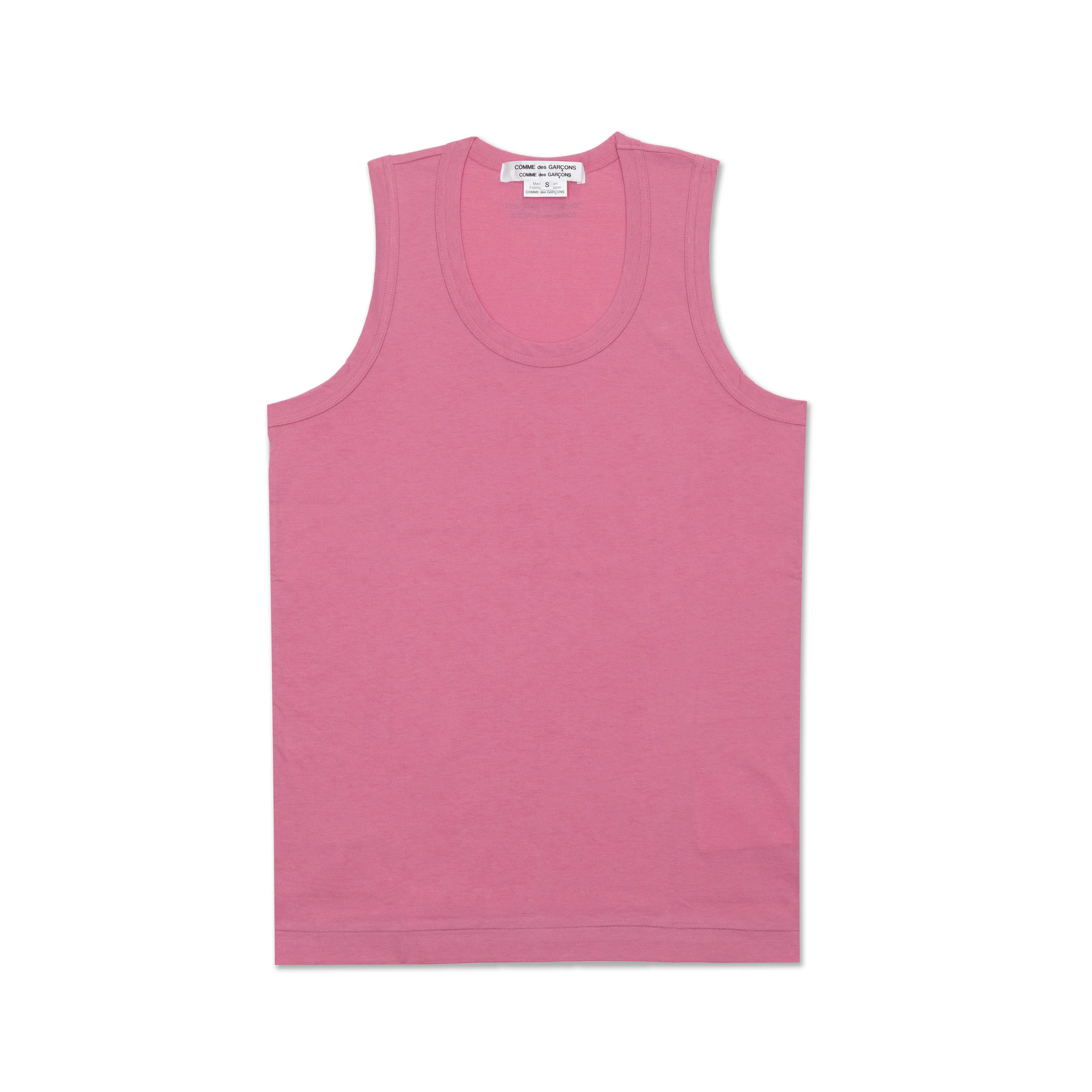 Neck Logo Singlet Pink