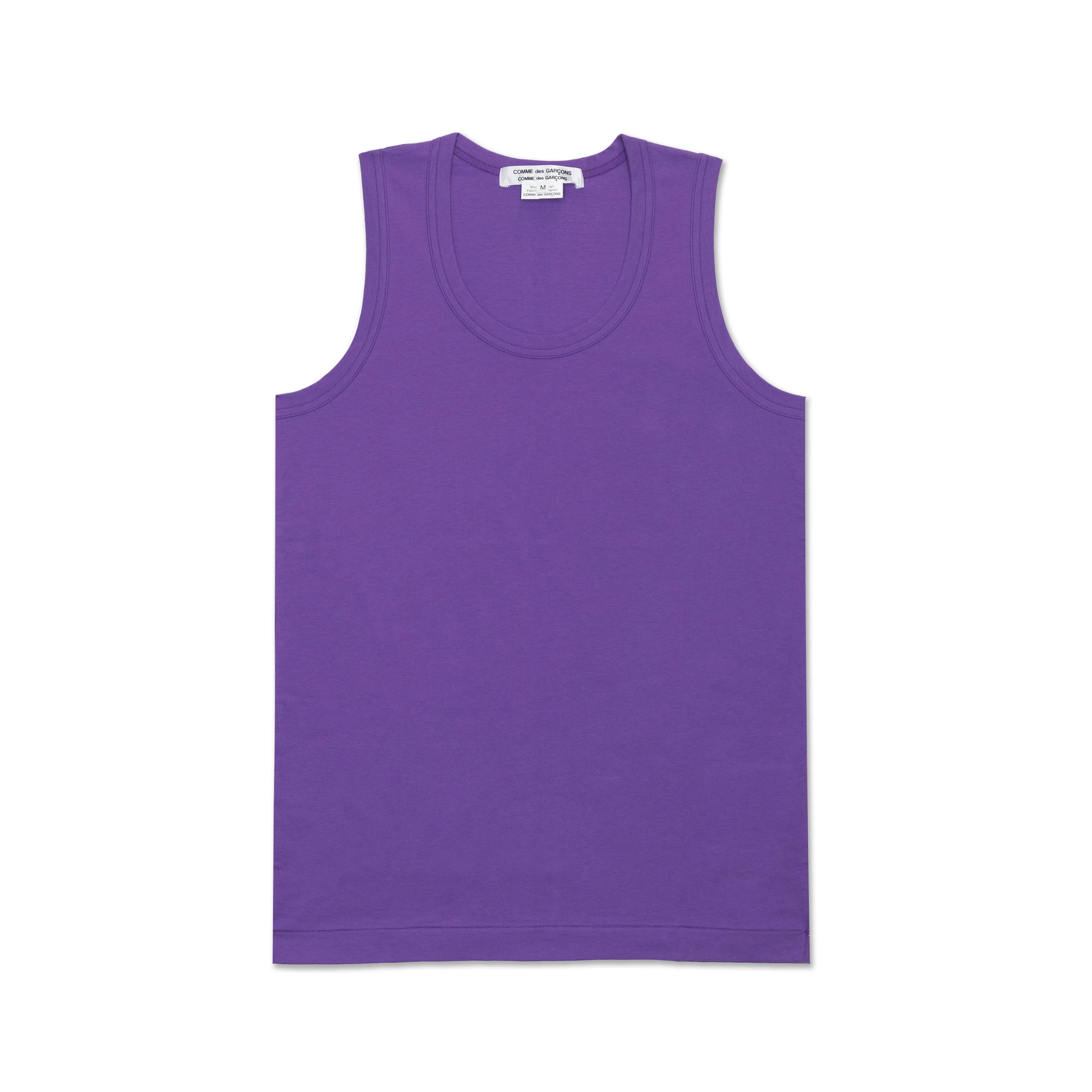 Neck Logo Singlet Purple
