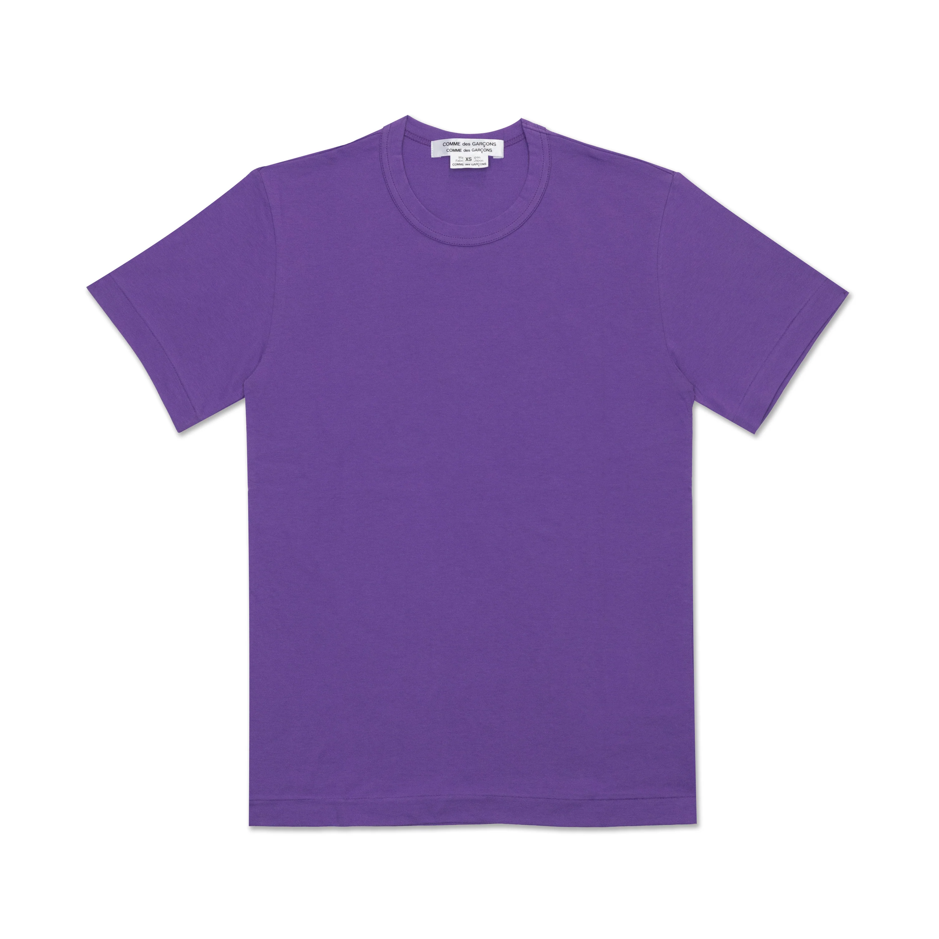 Neck Logo T-Shirt Purple