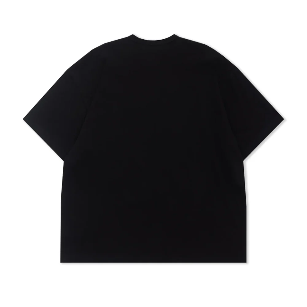 NIKE Oversized Message T-Shirt Black - Image 2