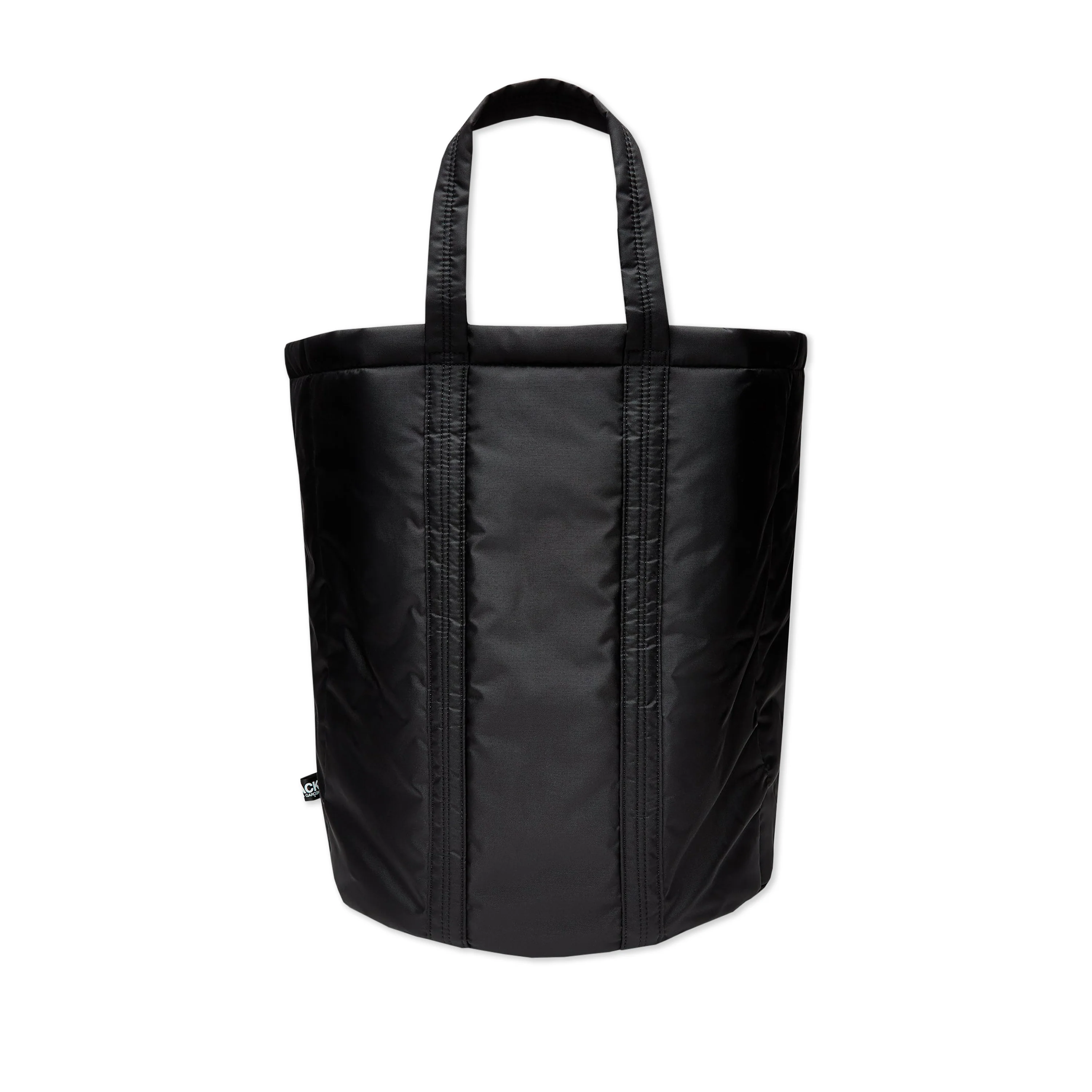 Nylon Padded Bucket Bag Large