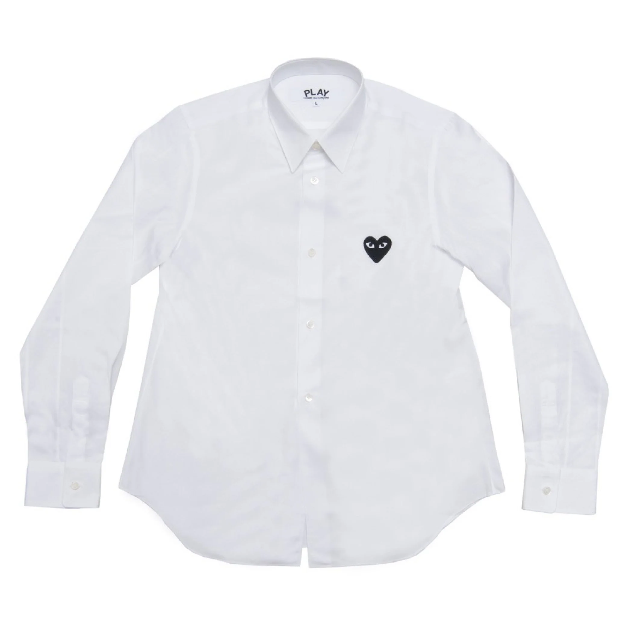 Play Shirt Black Emblem (White)