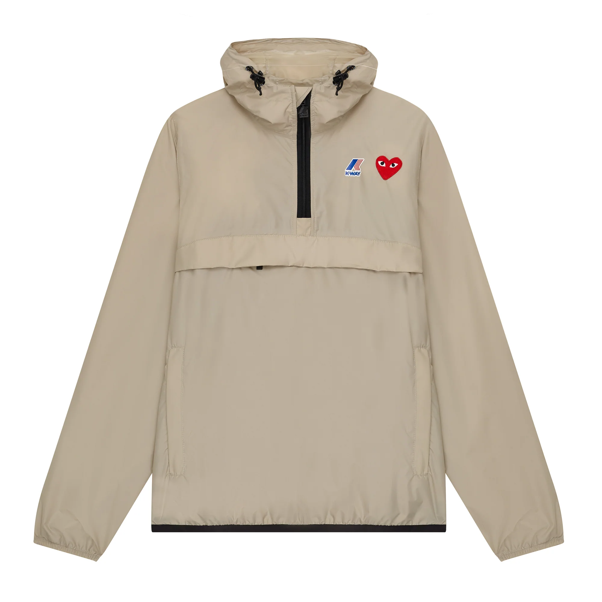 K-WAY*PLAY Jacket Half Zip (Beige)