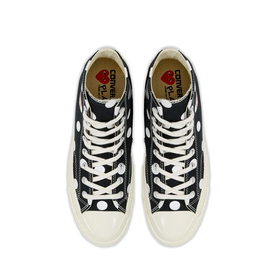 Converse Polka Dot High Top (Black) - Image 2