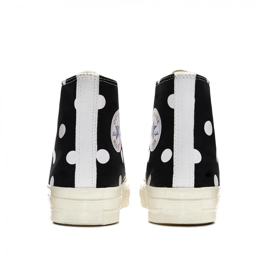Converse Polka Dot High Top (Black) - Image 3