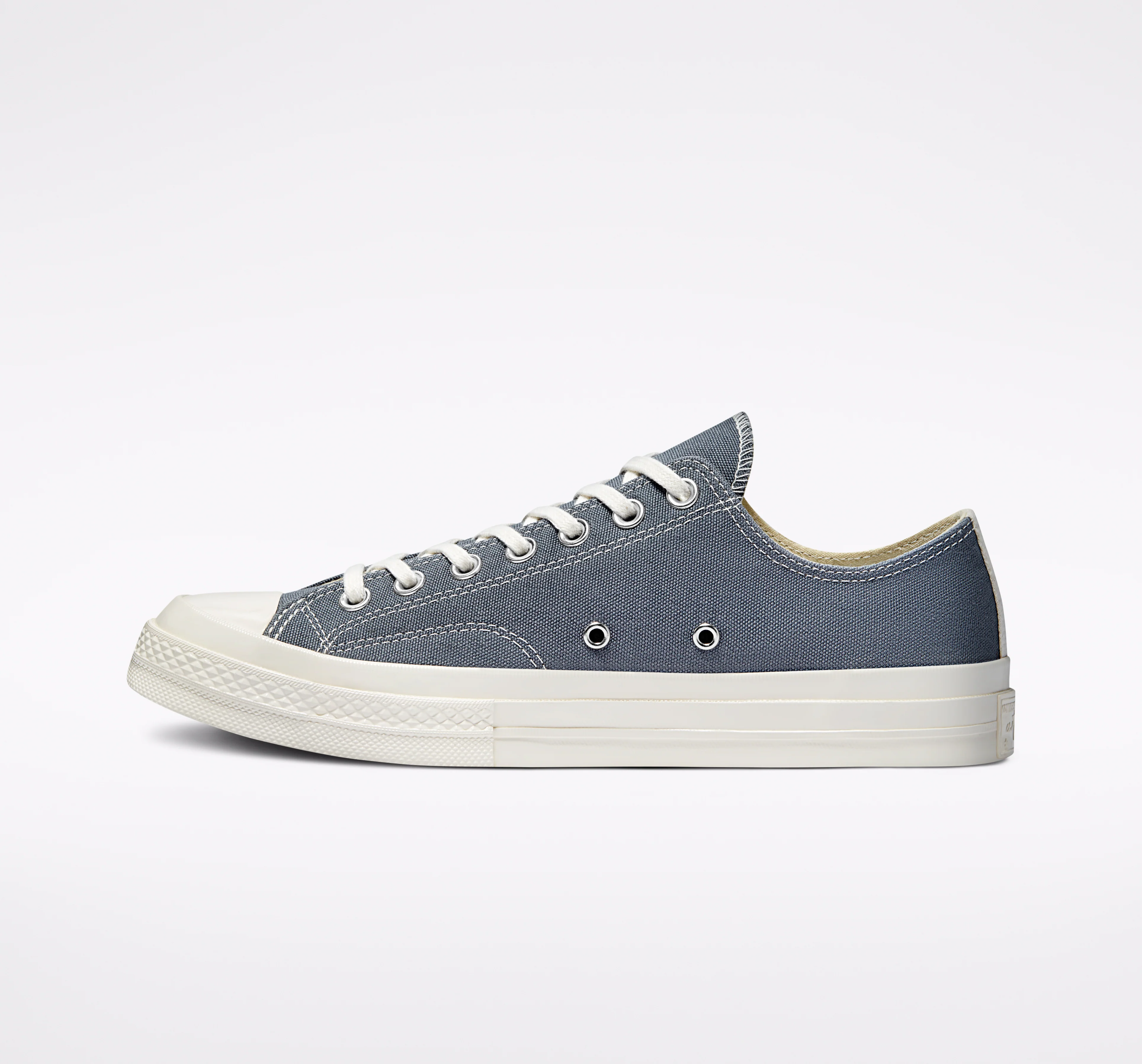 Converse Black Heart Grey Low Top - Image 4