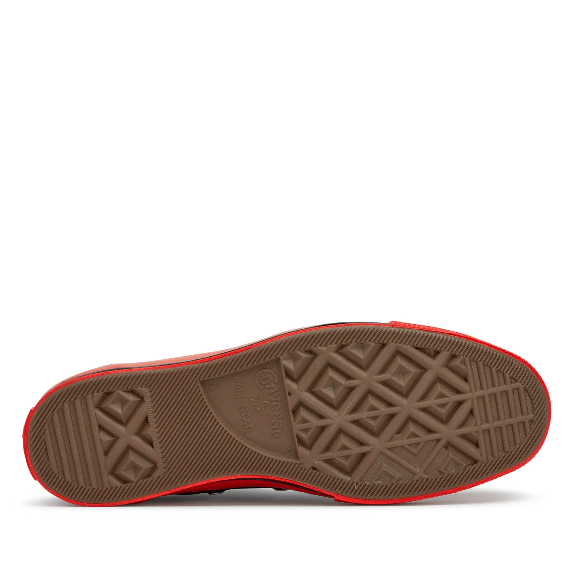 Converse Red Sole Low Top (Black) - Image 6