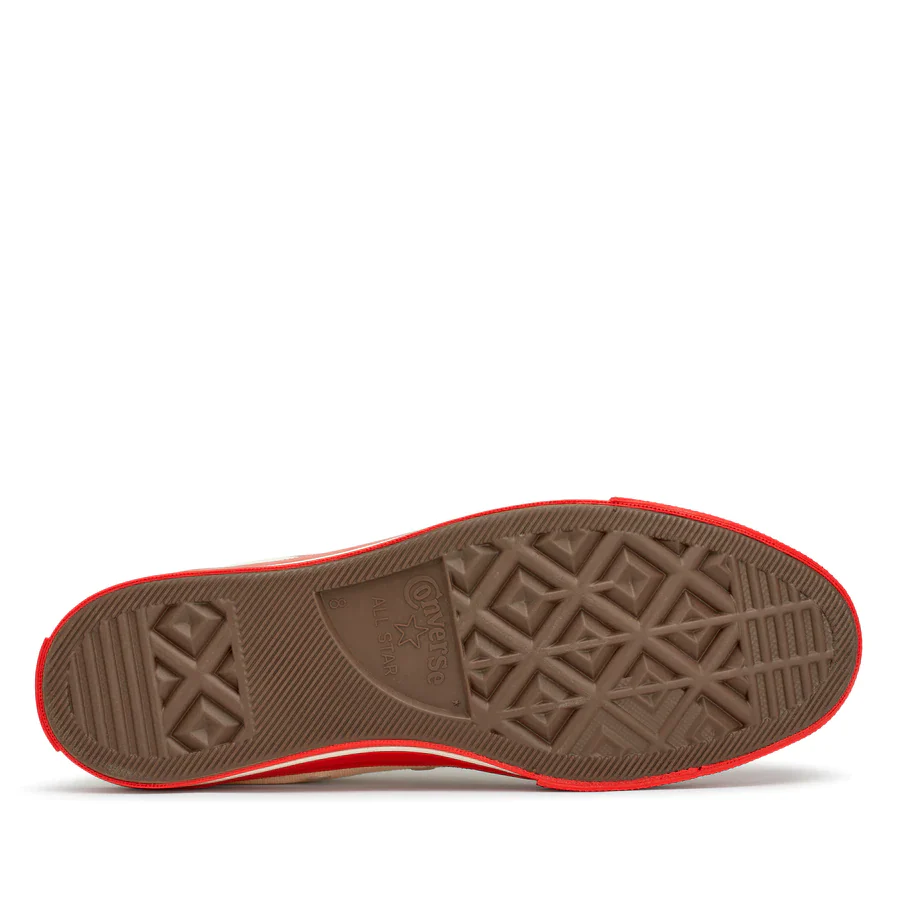 Converse Red Sole Low Top (White) - Image 6