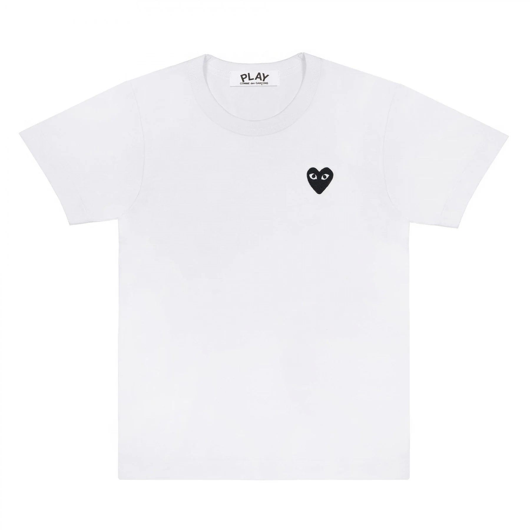 PLAY Basic T-Shirt Black Emblem (White)