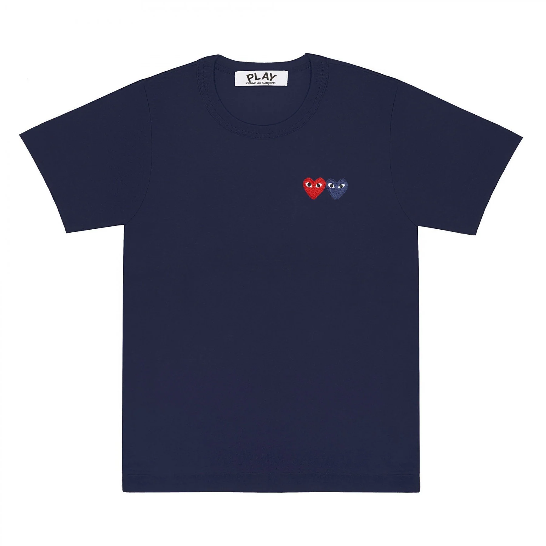 PLAY Basic T-Shirt Two Emblems (Navy)
