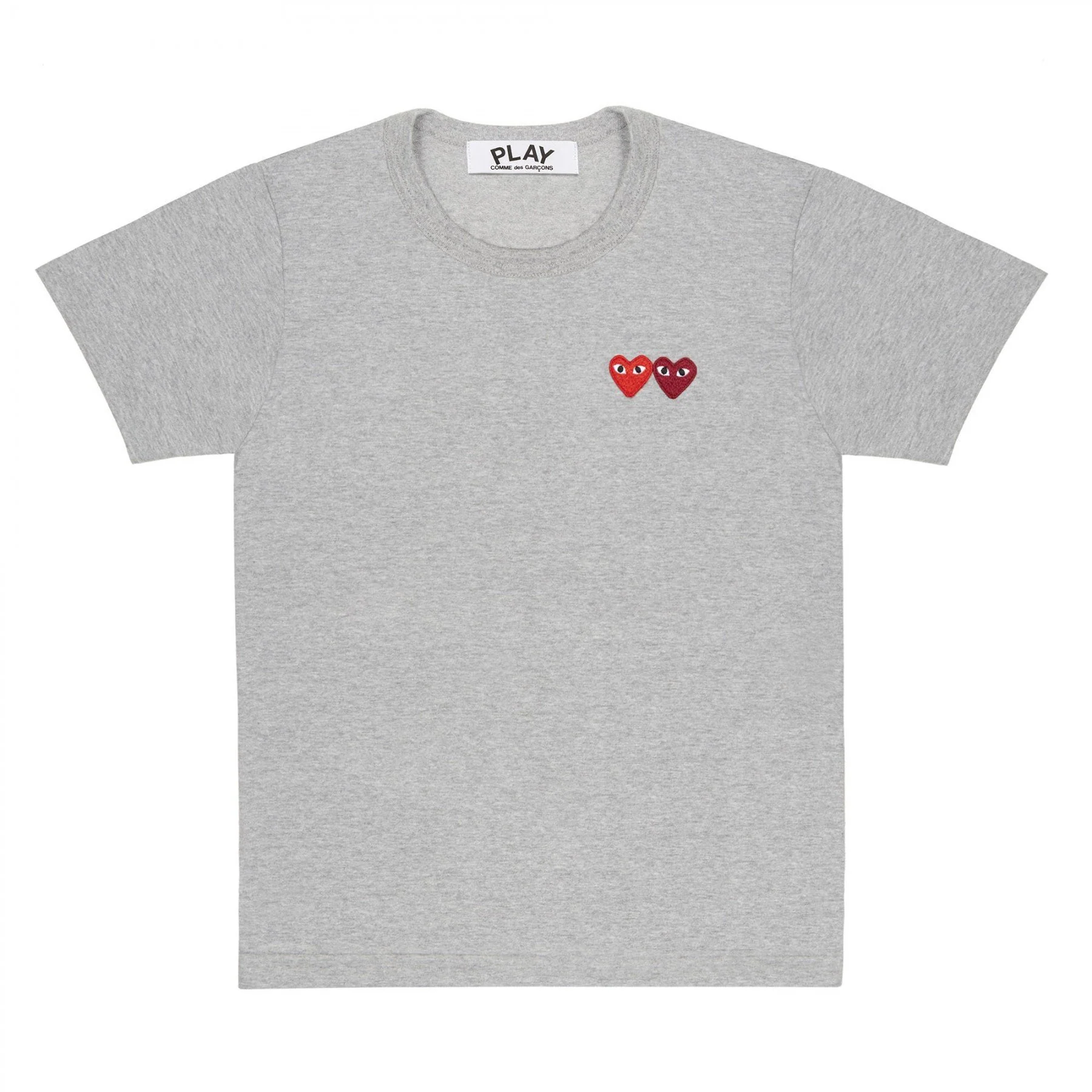 PLAY Basic T-Shirt Two Emblems (Grey)