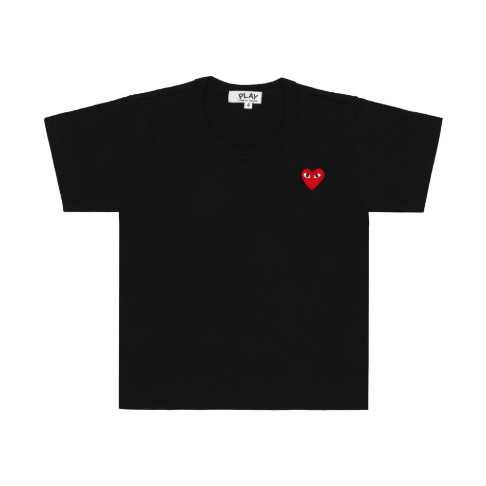 PLAY Kids T-shirt Red Emblem (Black)