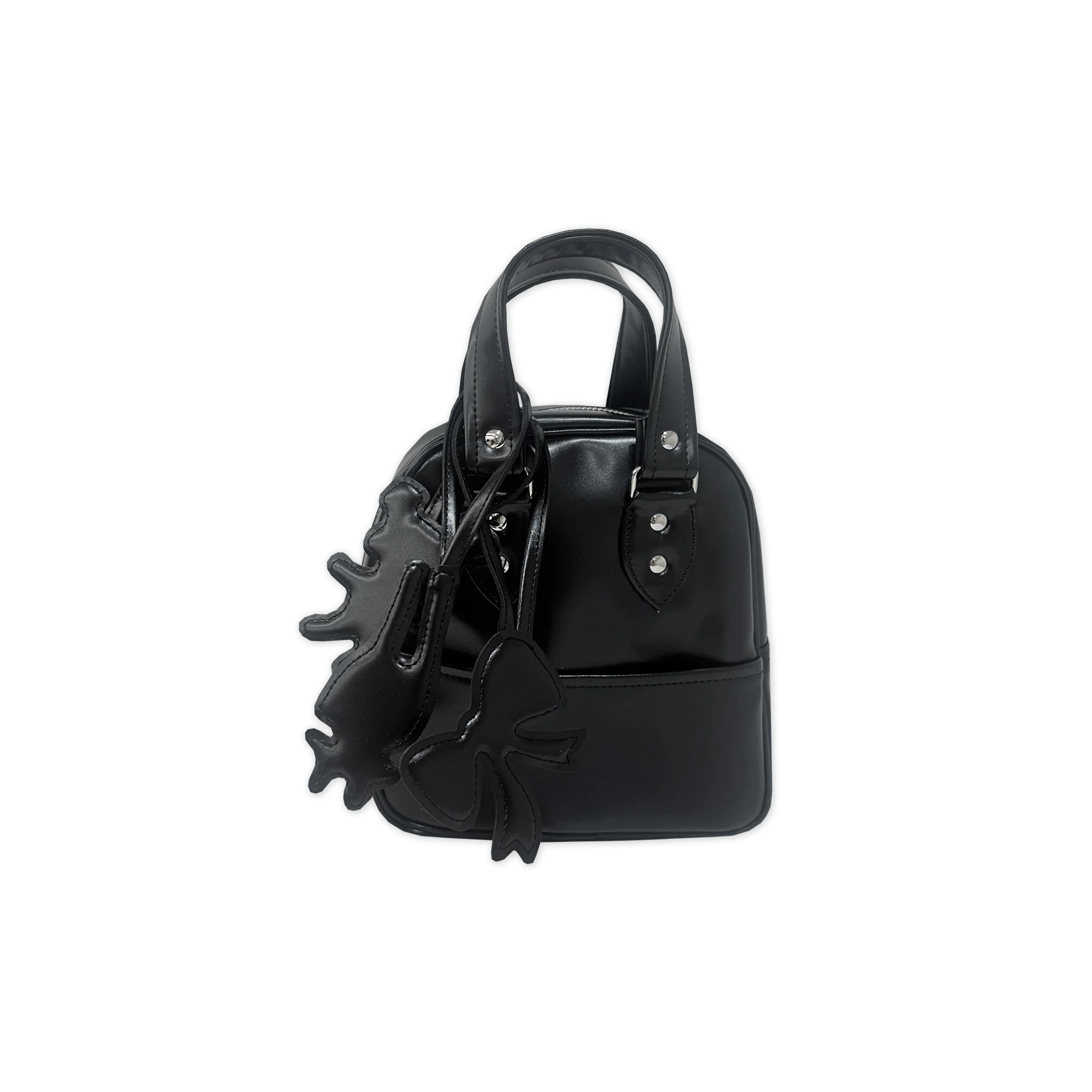 Padded Teddy Bag Black