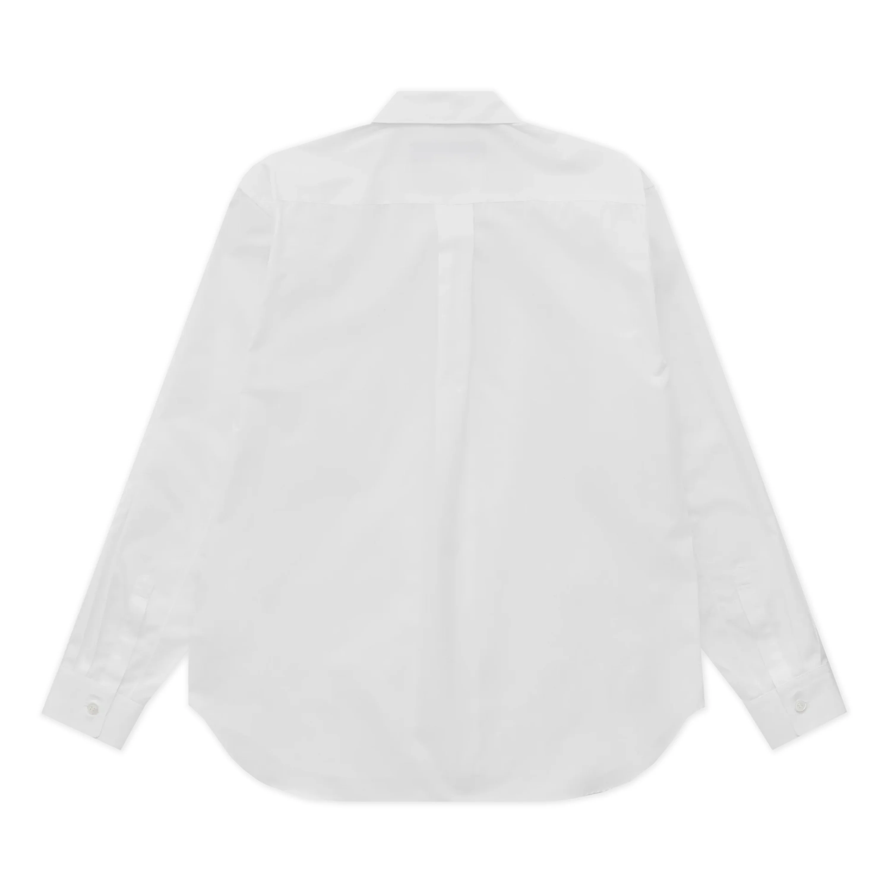 White Cotton Stud Shirt - Image 2